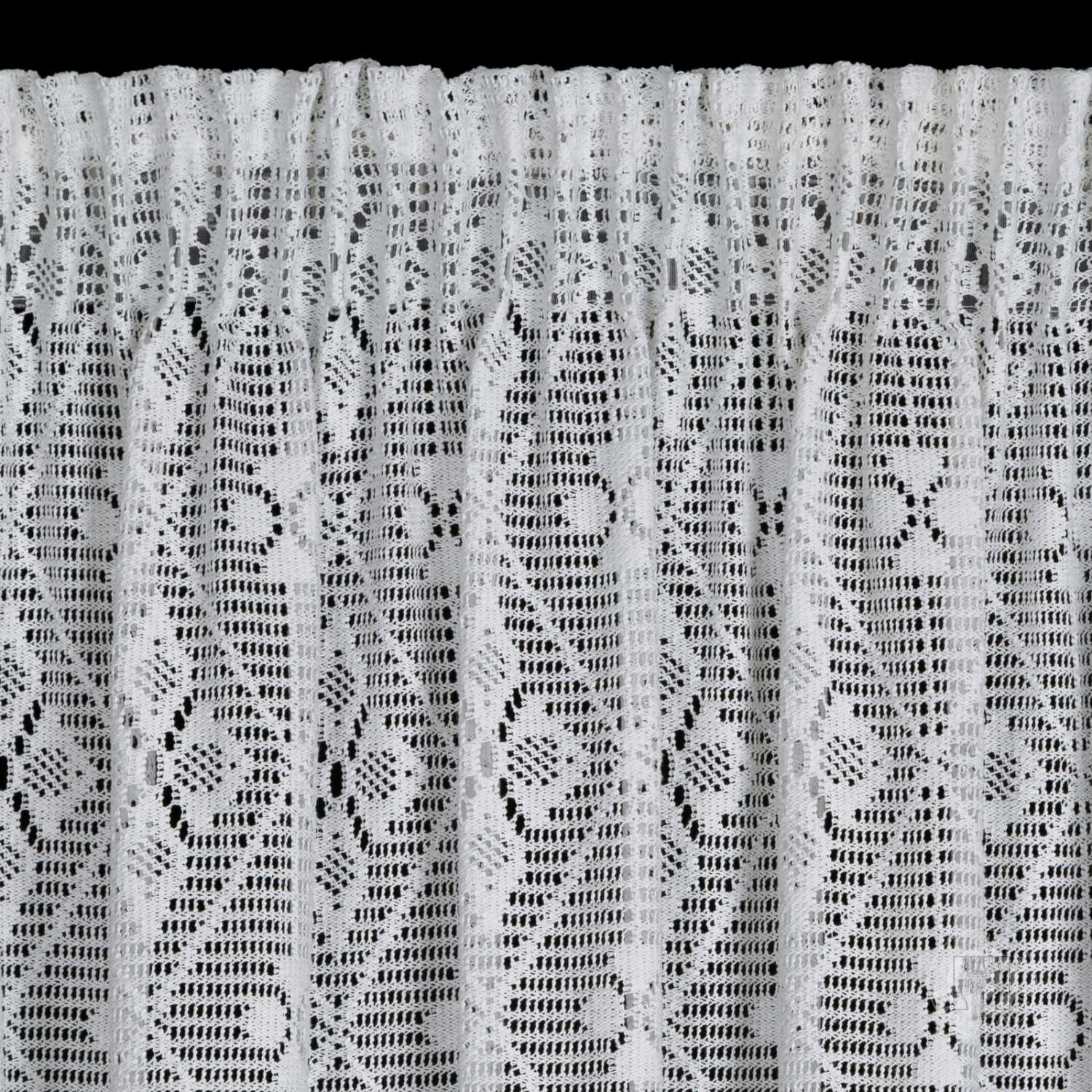 Záclona NELA na páske 140x270 cm biela