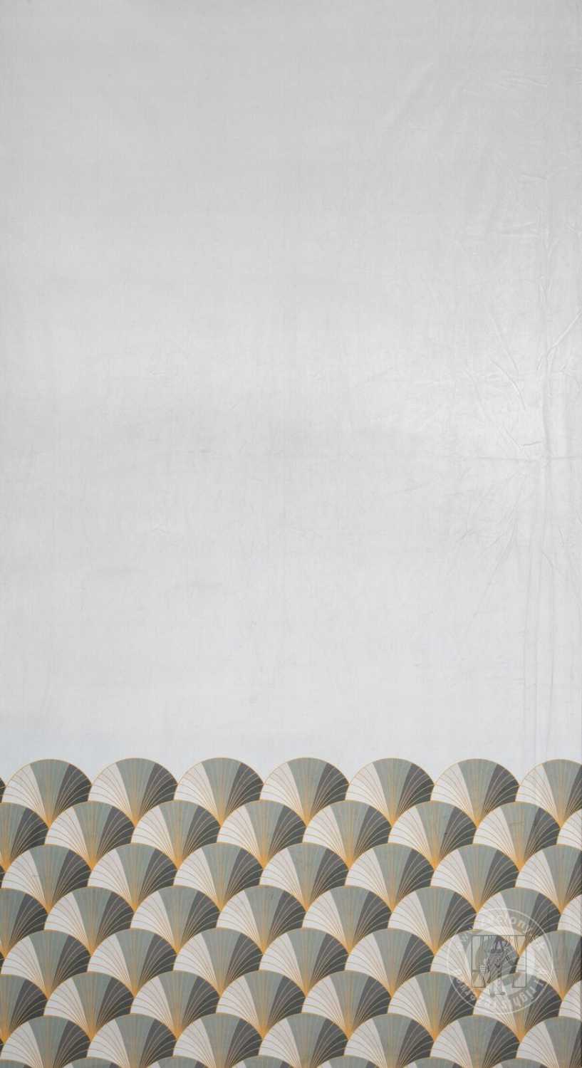 Záves GINA na krúžkoch 140x250 cm biely/sivý