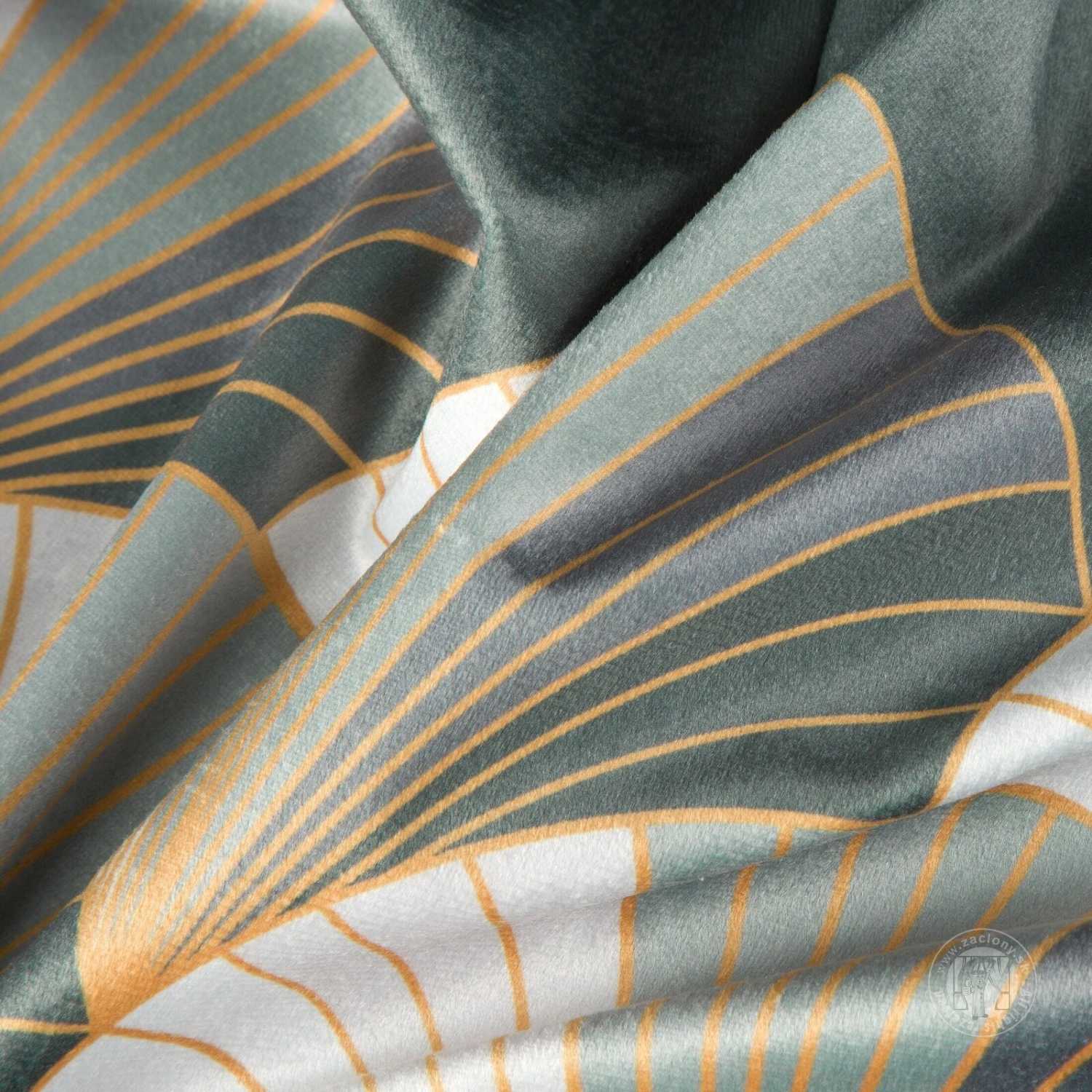 Záves GINA na krúžkoch 140x250 cm oceľový/svetlosivý