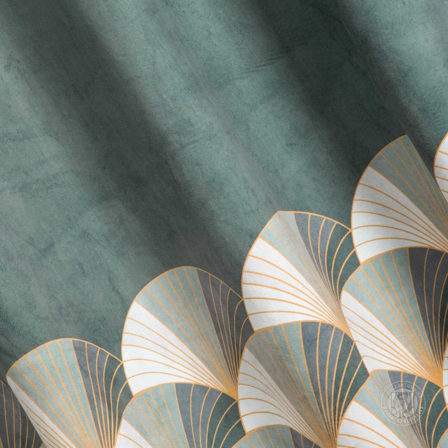 Záves GINA na krúžkoch 140x250 cm oceľový/svetlosivý