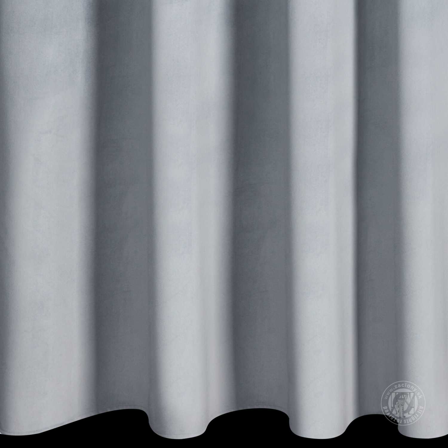 Záves ERIN na krúžkoch 140x250 cm sivý