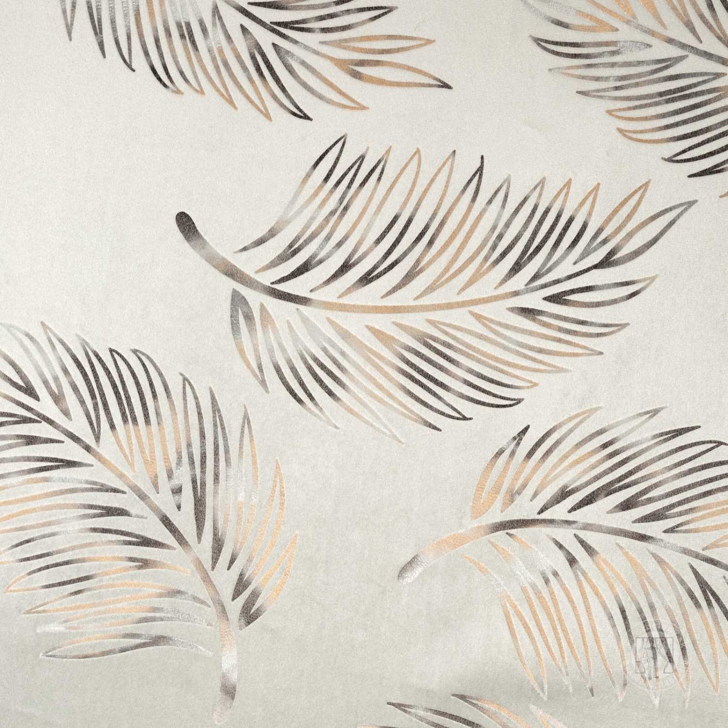 Záves IDALIA na krúžkoch 140x250 cm krémový/zlatý