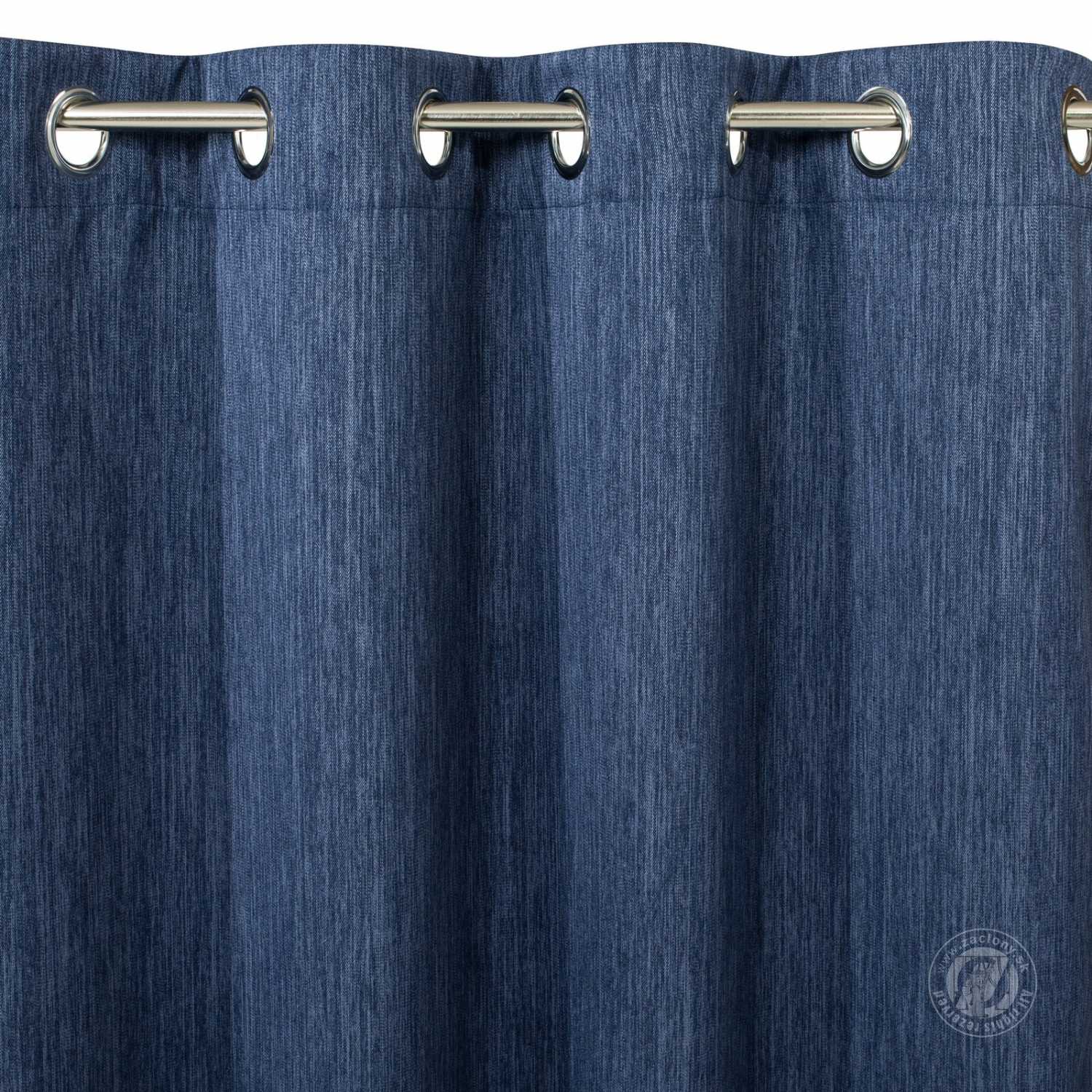 Záves ROSSIE na krúžkoch 140x250 cm granátový