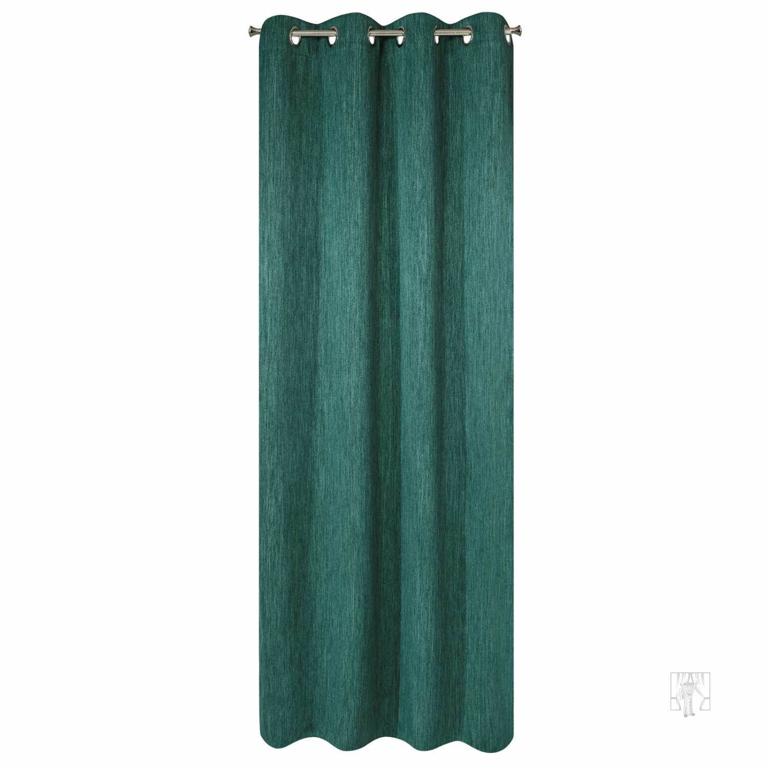 Záves ROSSIE na krúžkoch 140x250 cm zelený