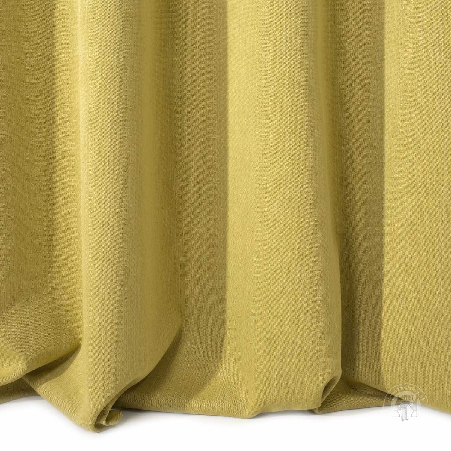 Záves ROSSIE na krúžkoch 140x250 cm horčicový