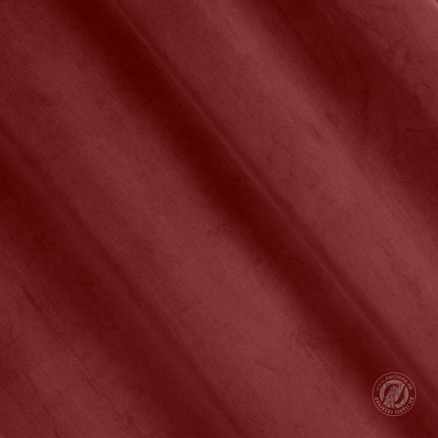 Záves CARMEN na krúžkoch s úchytkou 140x270 cm bordový