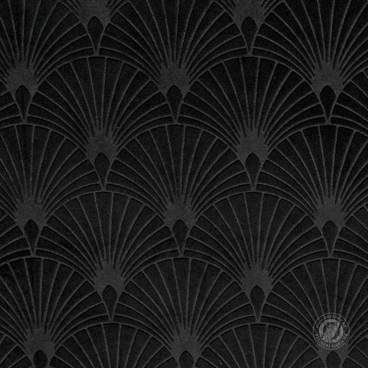 Záves JULIA na krúžkoch 140x250 cm čierny