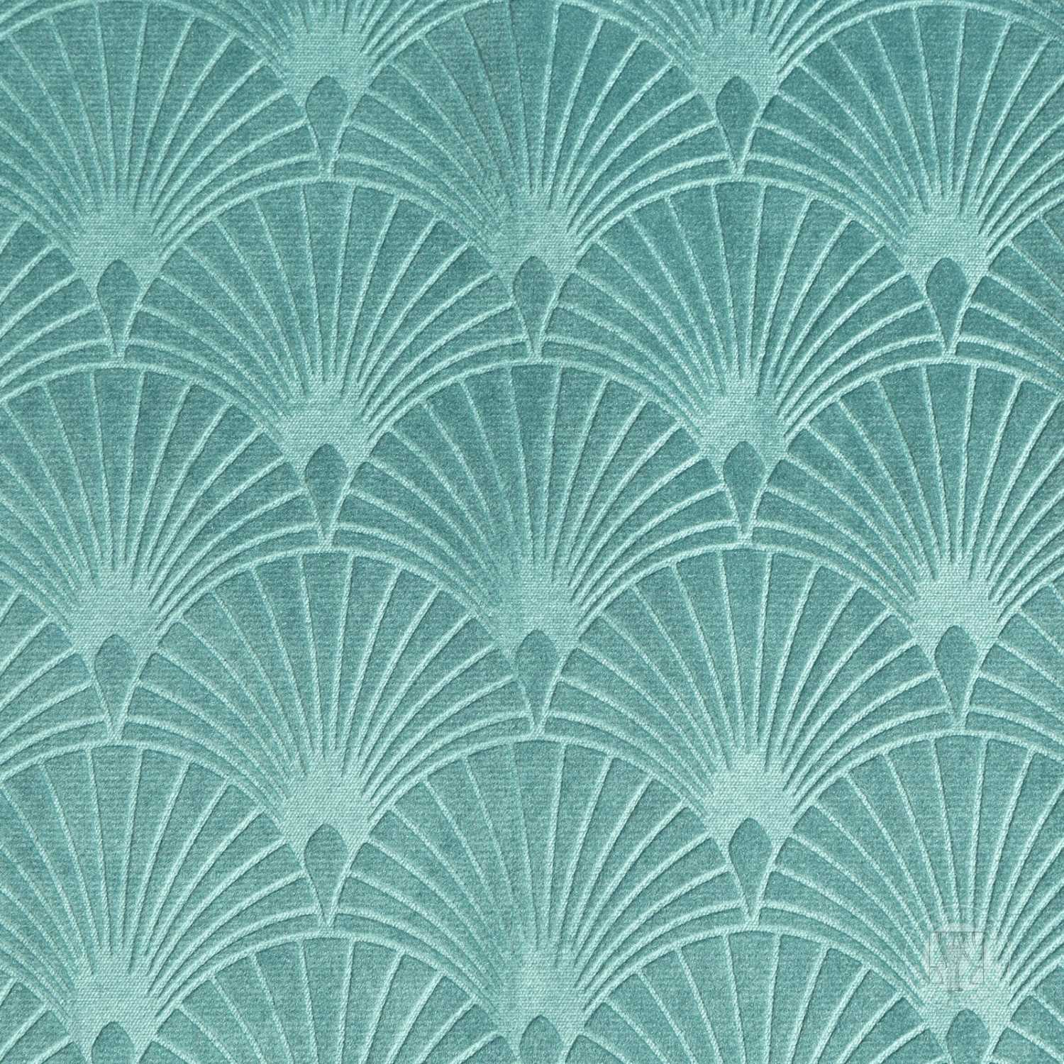 Záves JULIA na krúžkoch 140x250 cm tyrkysový