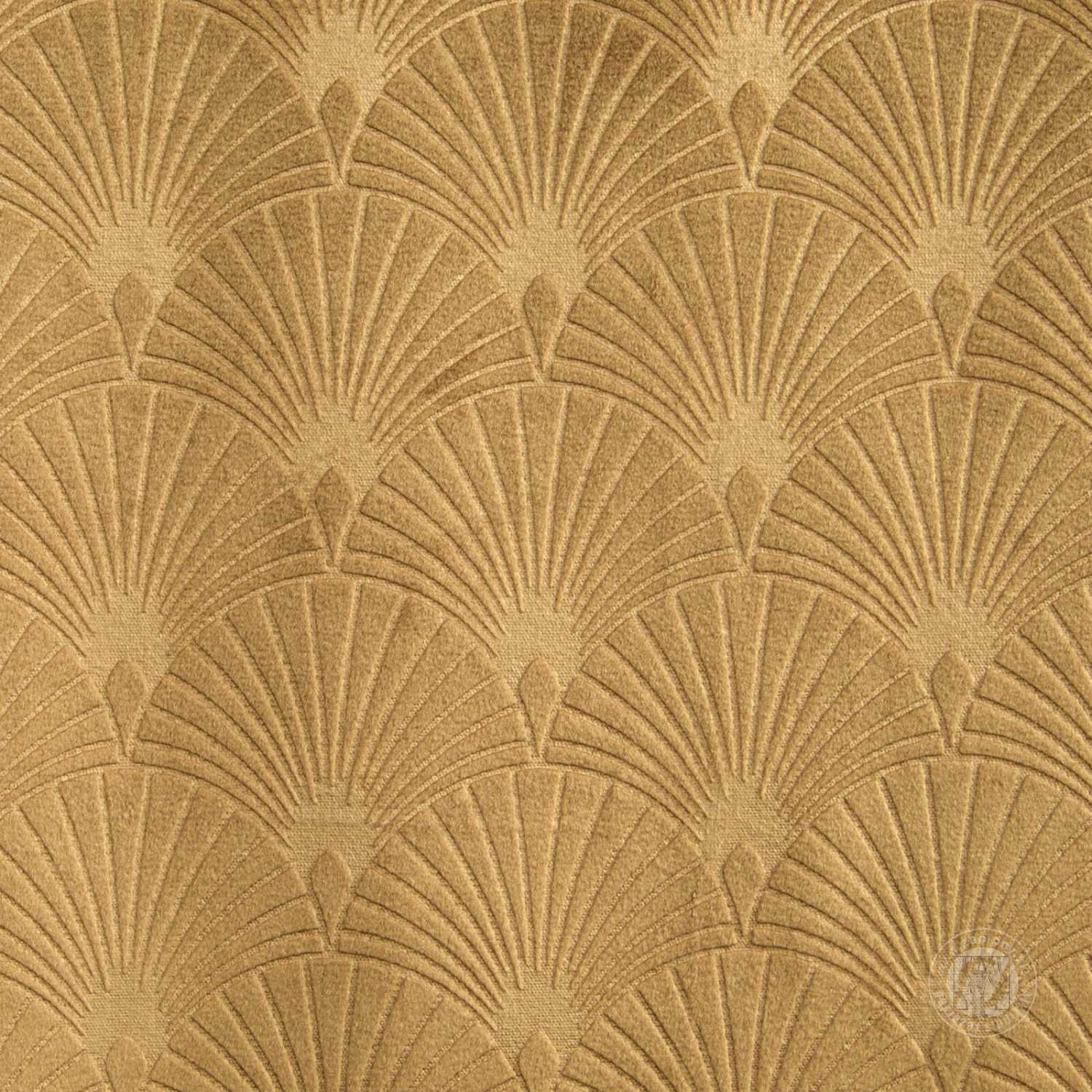 Záves JULIA na krúžkoch 140x250 cm horčicový