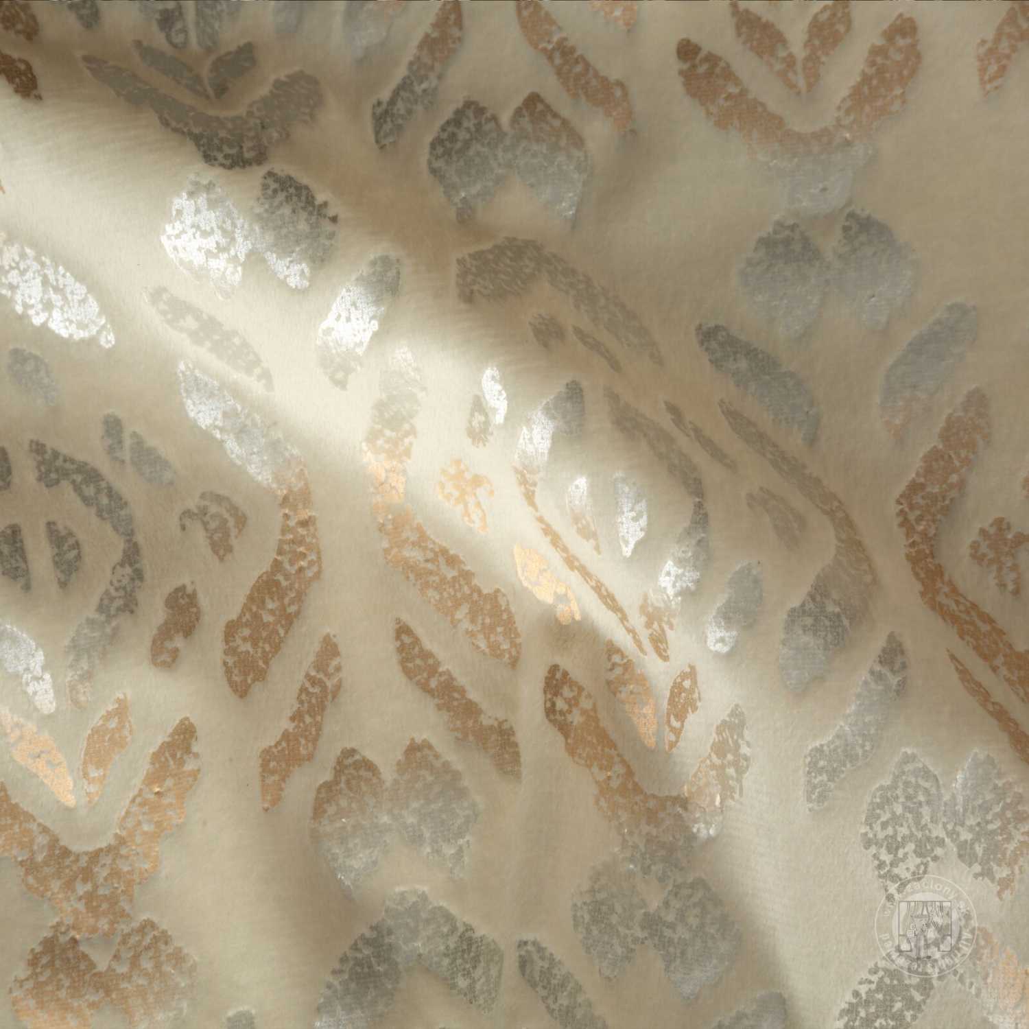 Záves LIZA na krúžkoch 140x250 cm krémový/zlatý