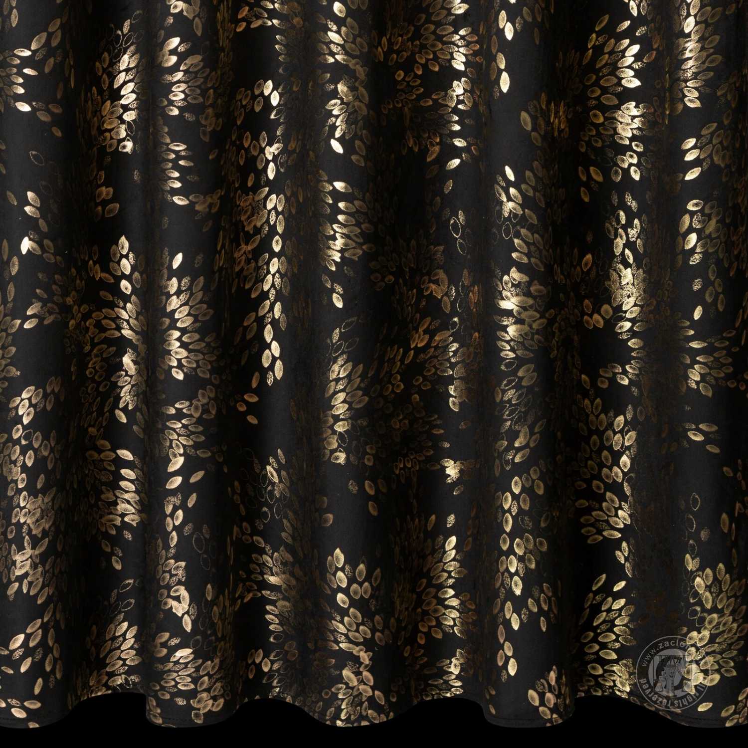 Záves FELIS na páske 140x270 cm čierny