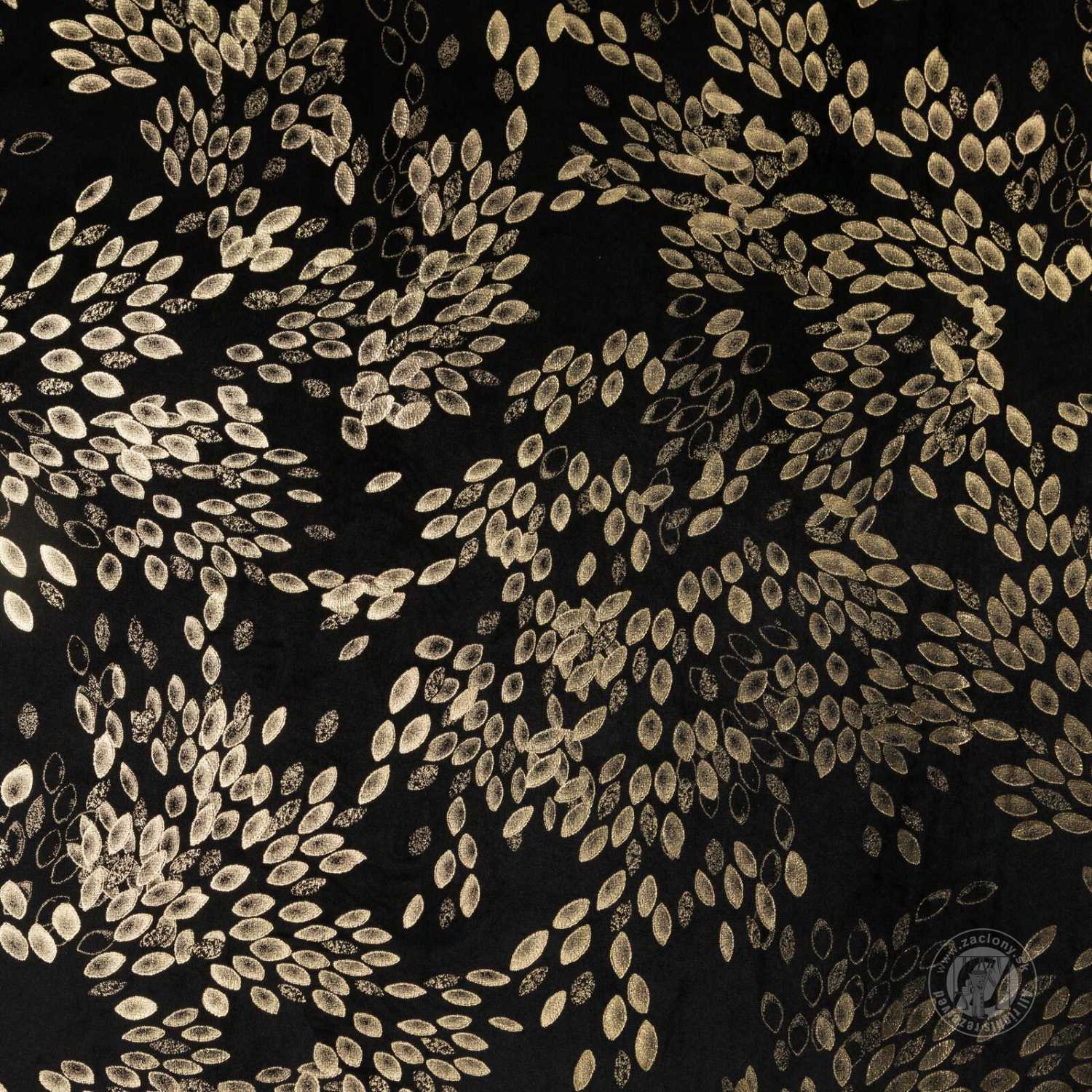 Záves FELIS na páske 140x270 cm čierny