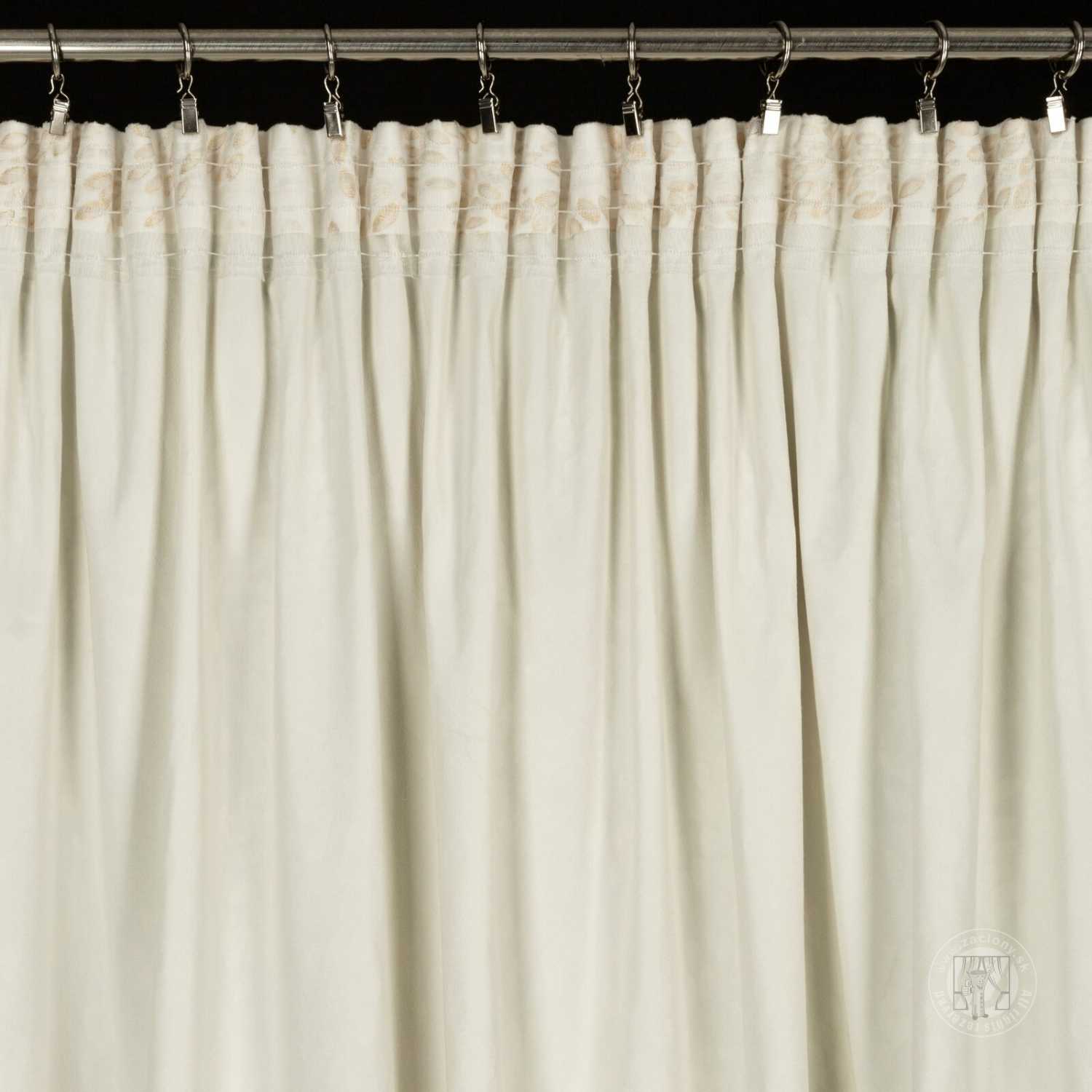 Záves FELIS na páske 140x270 cm krémový