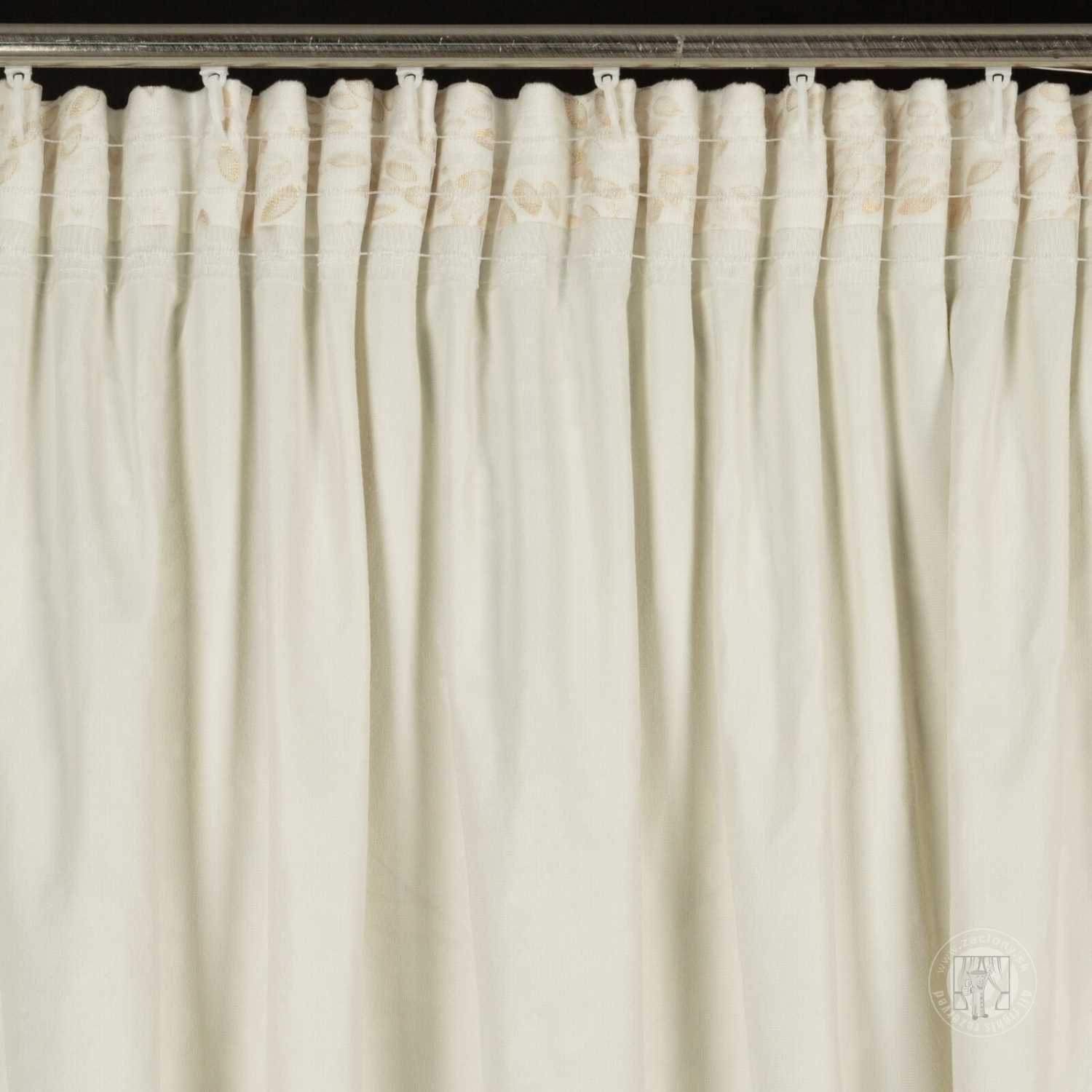 Záves FELIS na páske 140x270 cm krémový