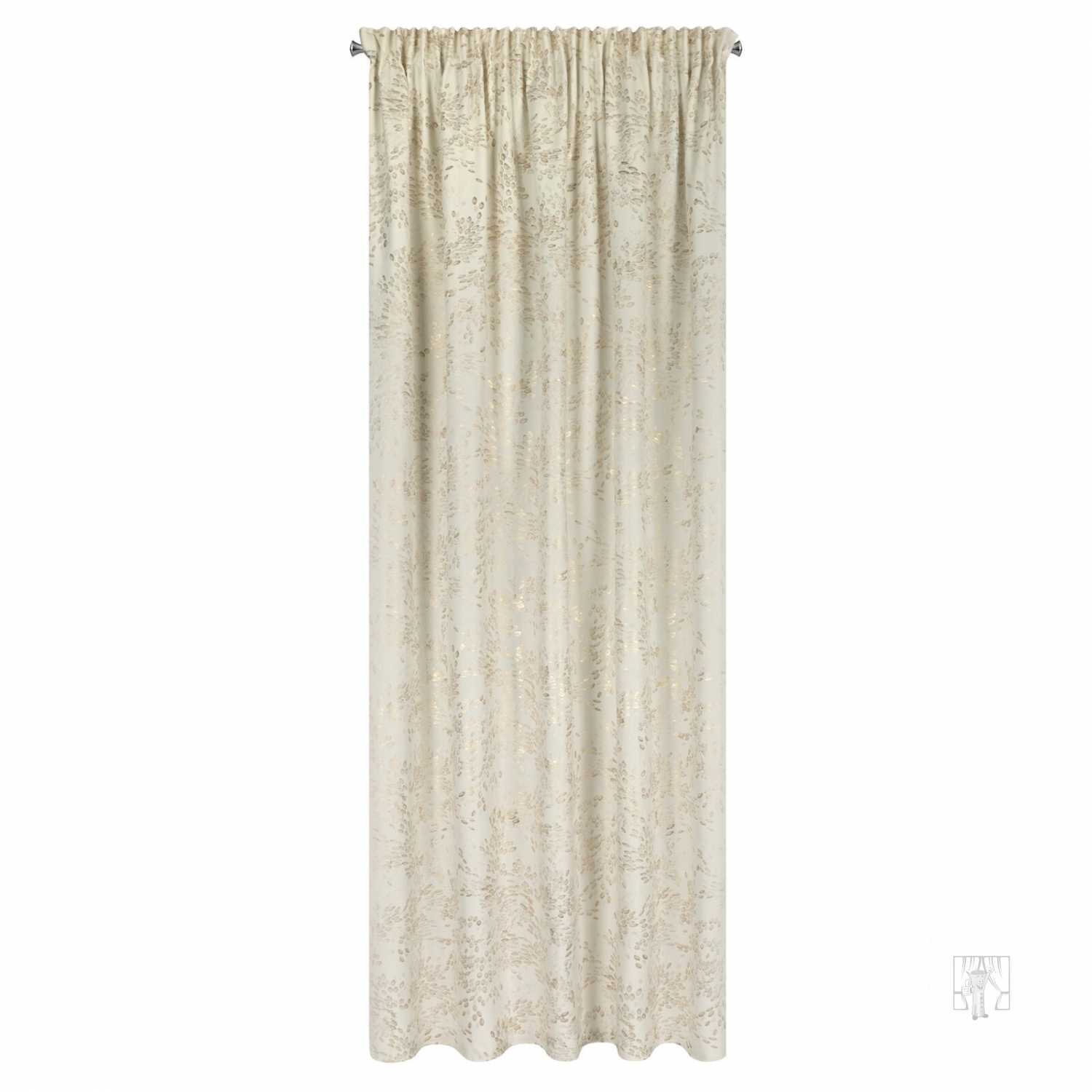 Záves FELIS na páske 140x270 cm krémový