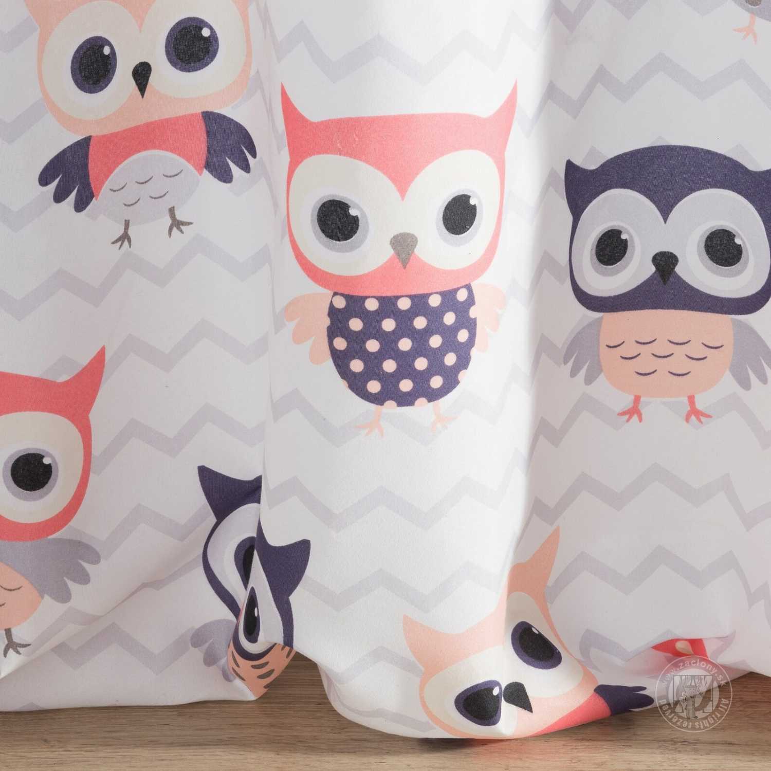 Záves MERRY na krúžkoch 140x250 cm biely/farebný