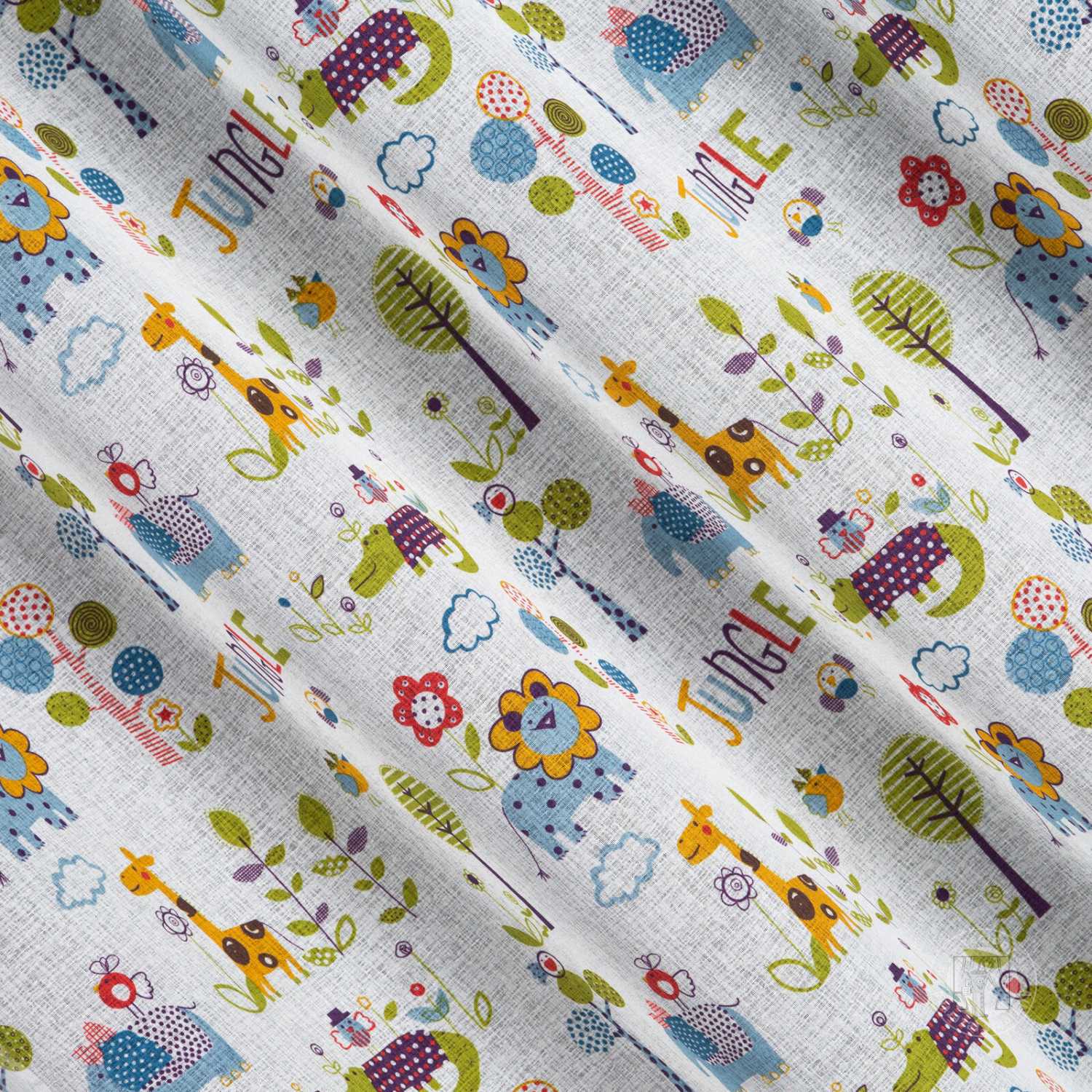 Záves BILLY na krúžkoch 140x250 cm biely/farebný