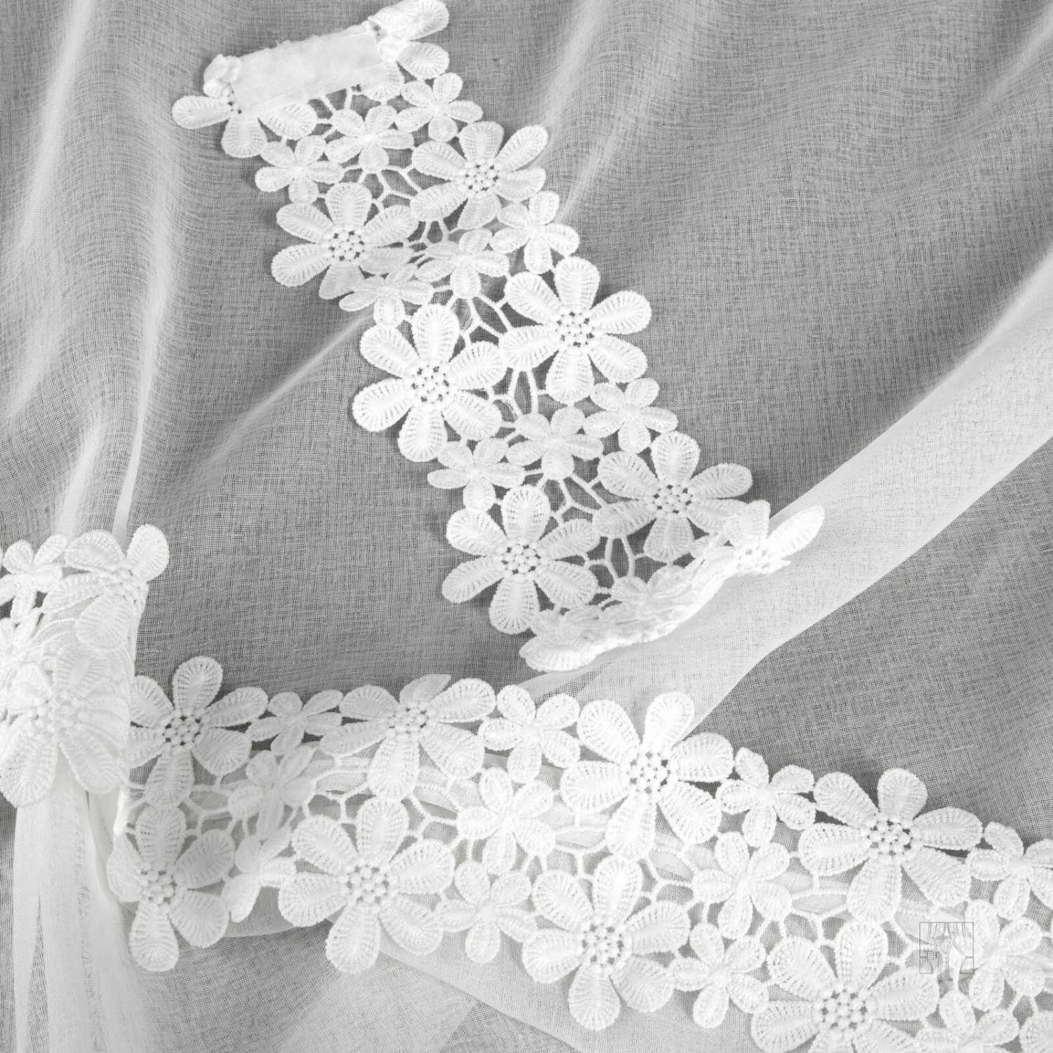 Záclona KAJA na páske 140x270 cm biela, set