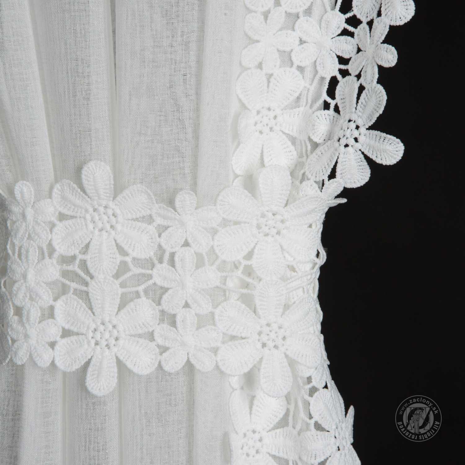 Záclona KAJA na páske 140x270 cm biela, set