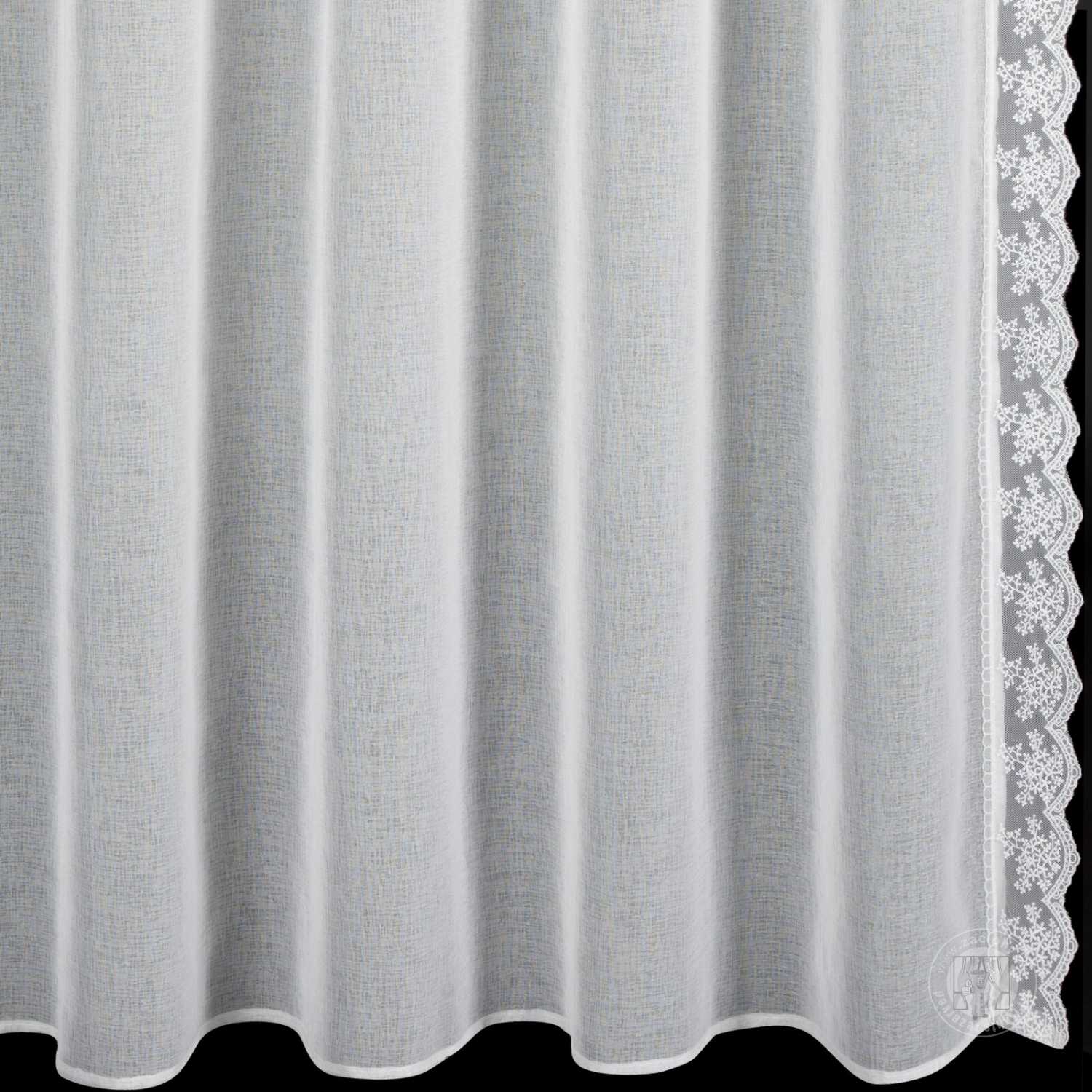 Záclona SUZAN na páske 140x270 cm biela, set