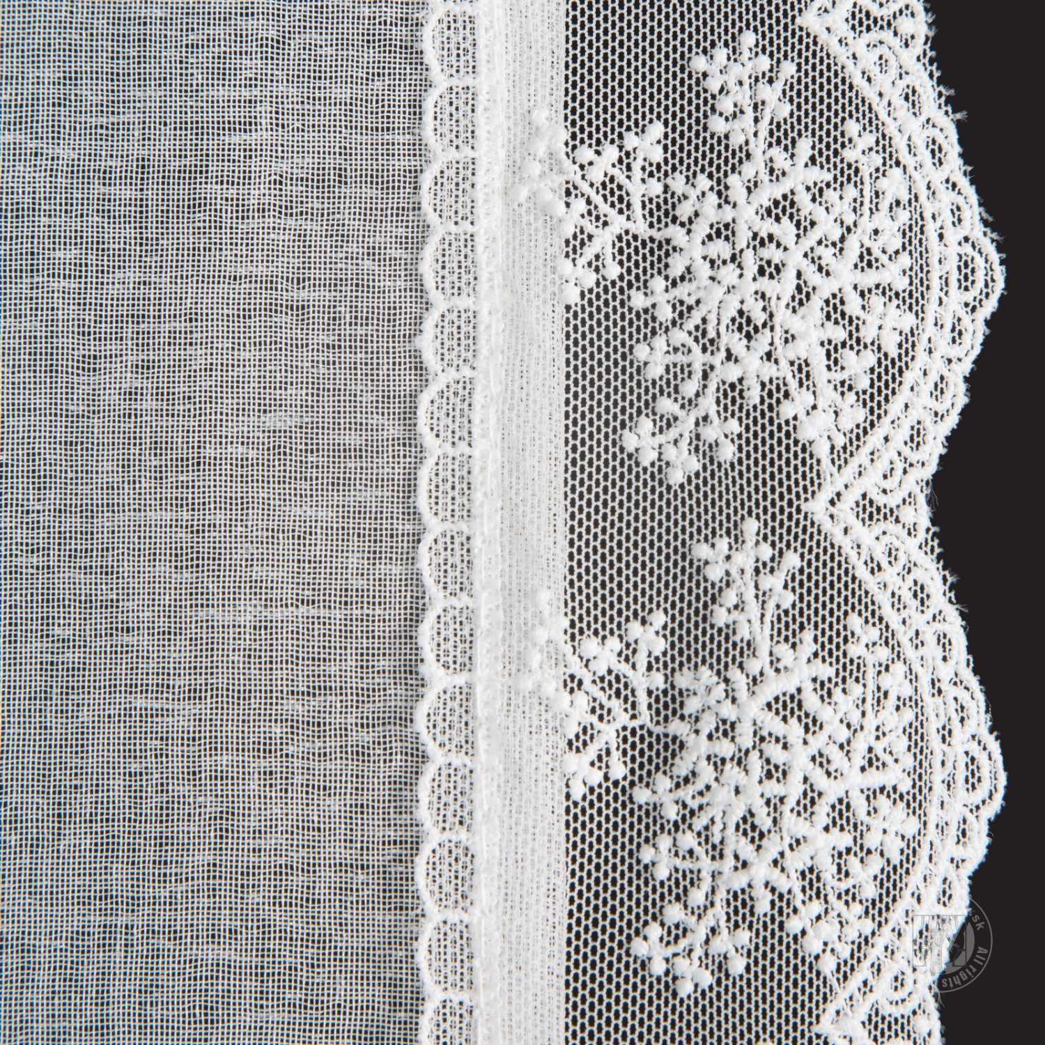 Záclona SUZAN na páske 140x270 cm biela, set