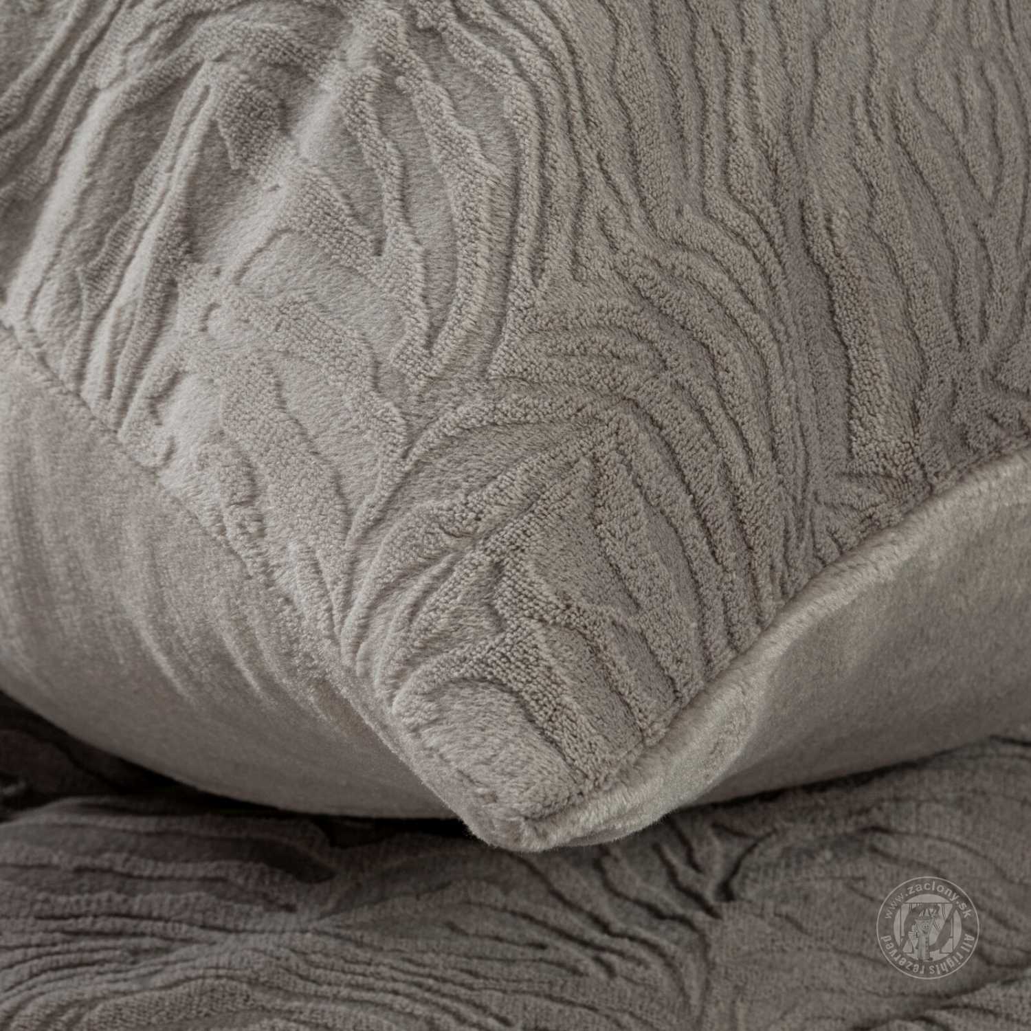 Posteľná bielizeň zamatová FLANO 140x200cm + 70x90cm, béžová