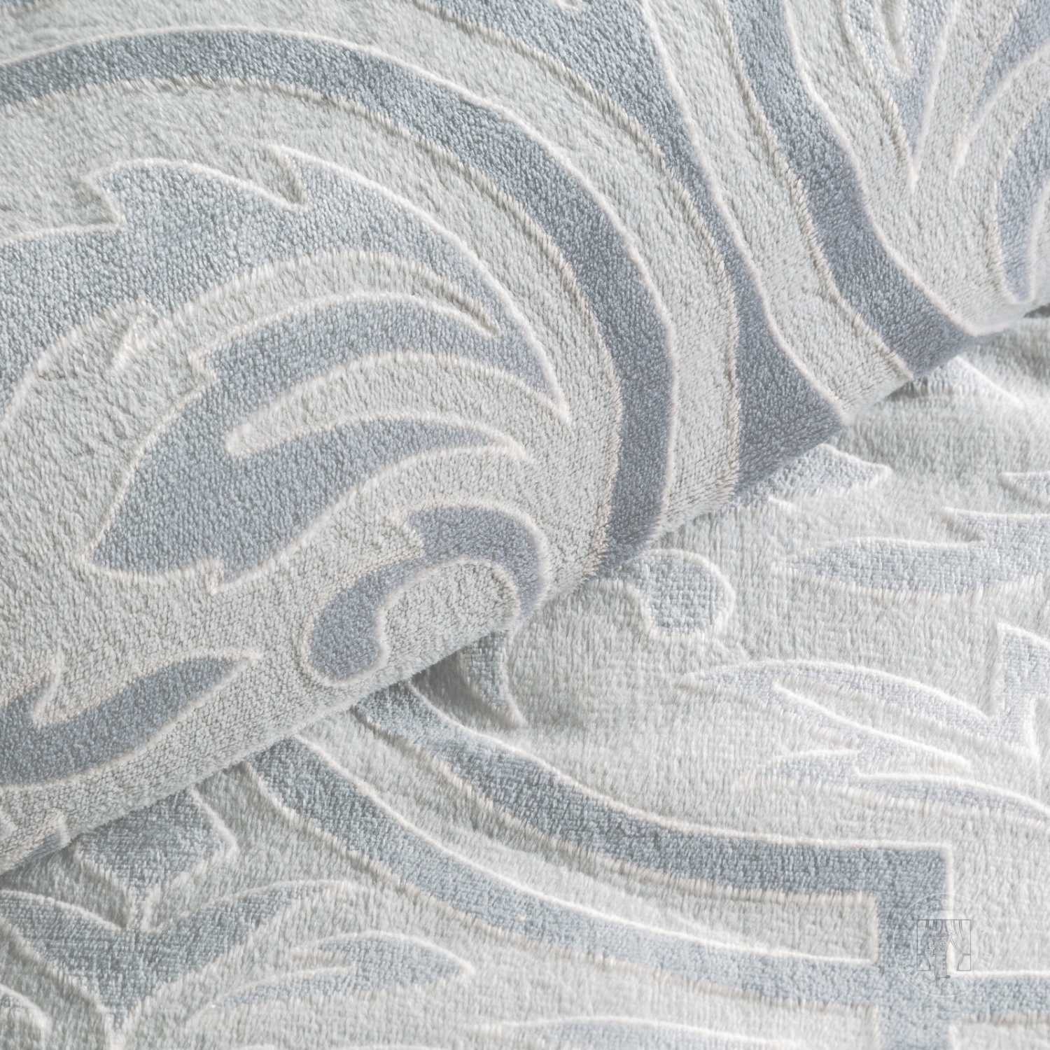 Posteľná bielizeň flísová FLANO 140x200cm + 70x90cm, strieborná/oceľová