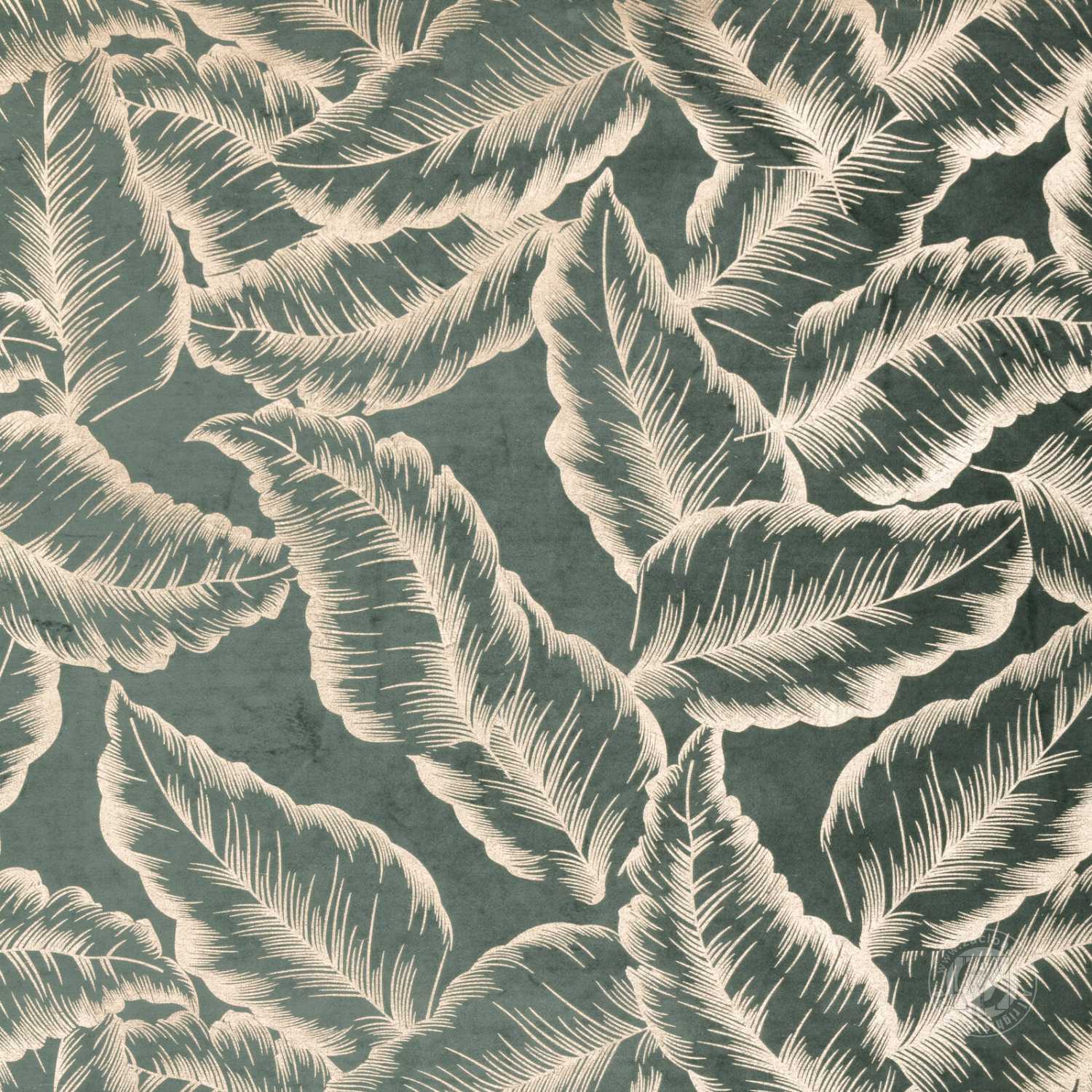 Záves MILENA na krúžkoch 140x250 cm mätový/šampanský