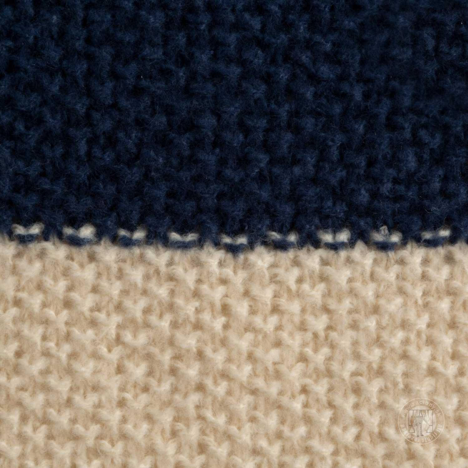 Deka PLED 130x170cm béžová/granátová