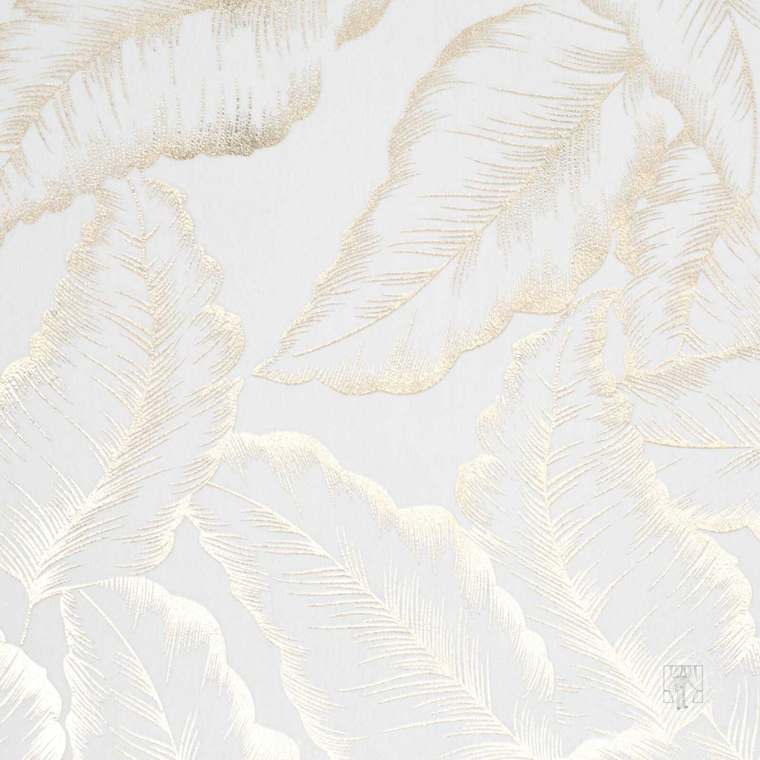 Záves MILENA na krúžkoch 140x250 cm biely/šampanský