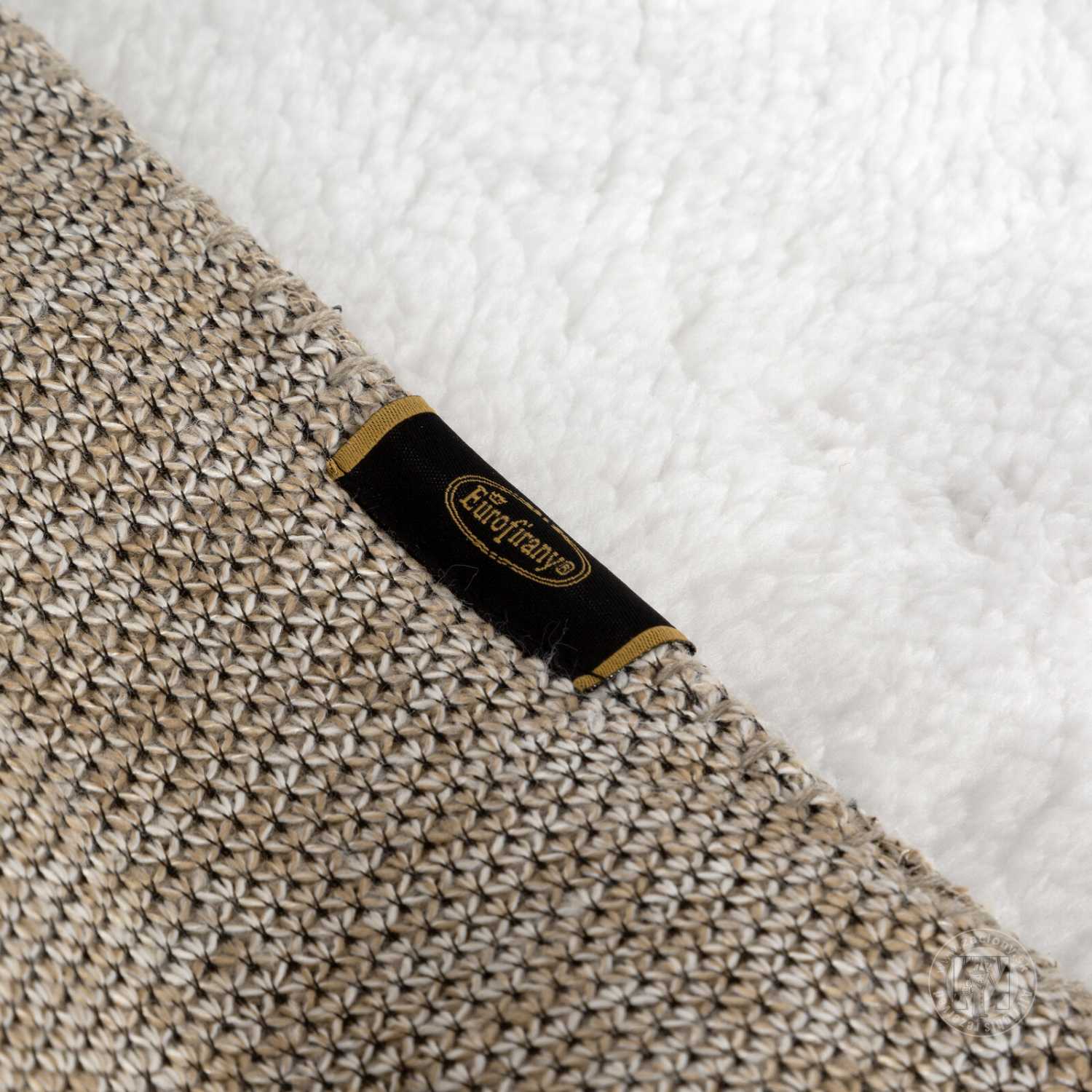 Deka obojstranná PANDA 150x200cm béžová/biela