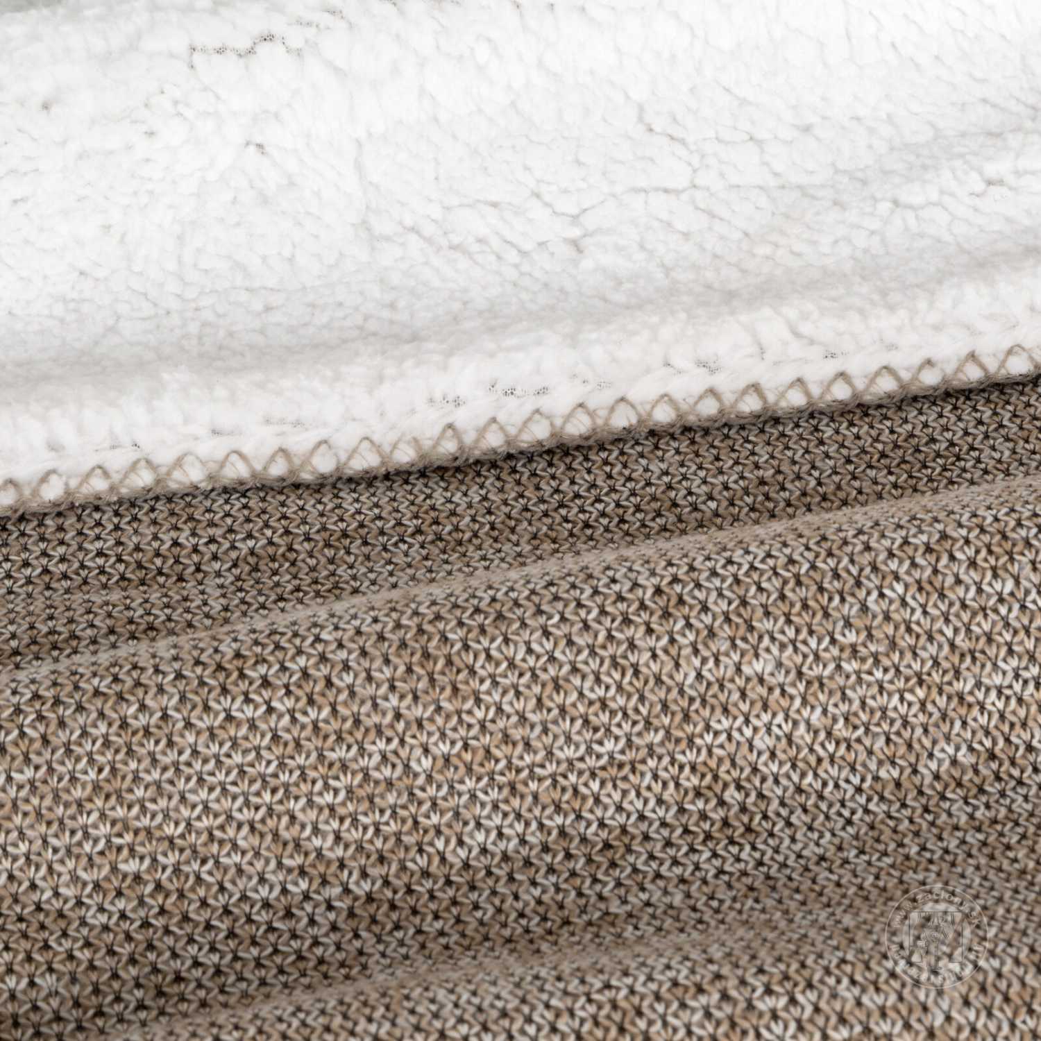 Deka obojstranná PANDA 150x200cm béžová/biela