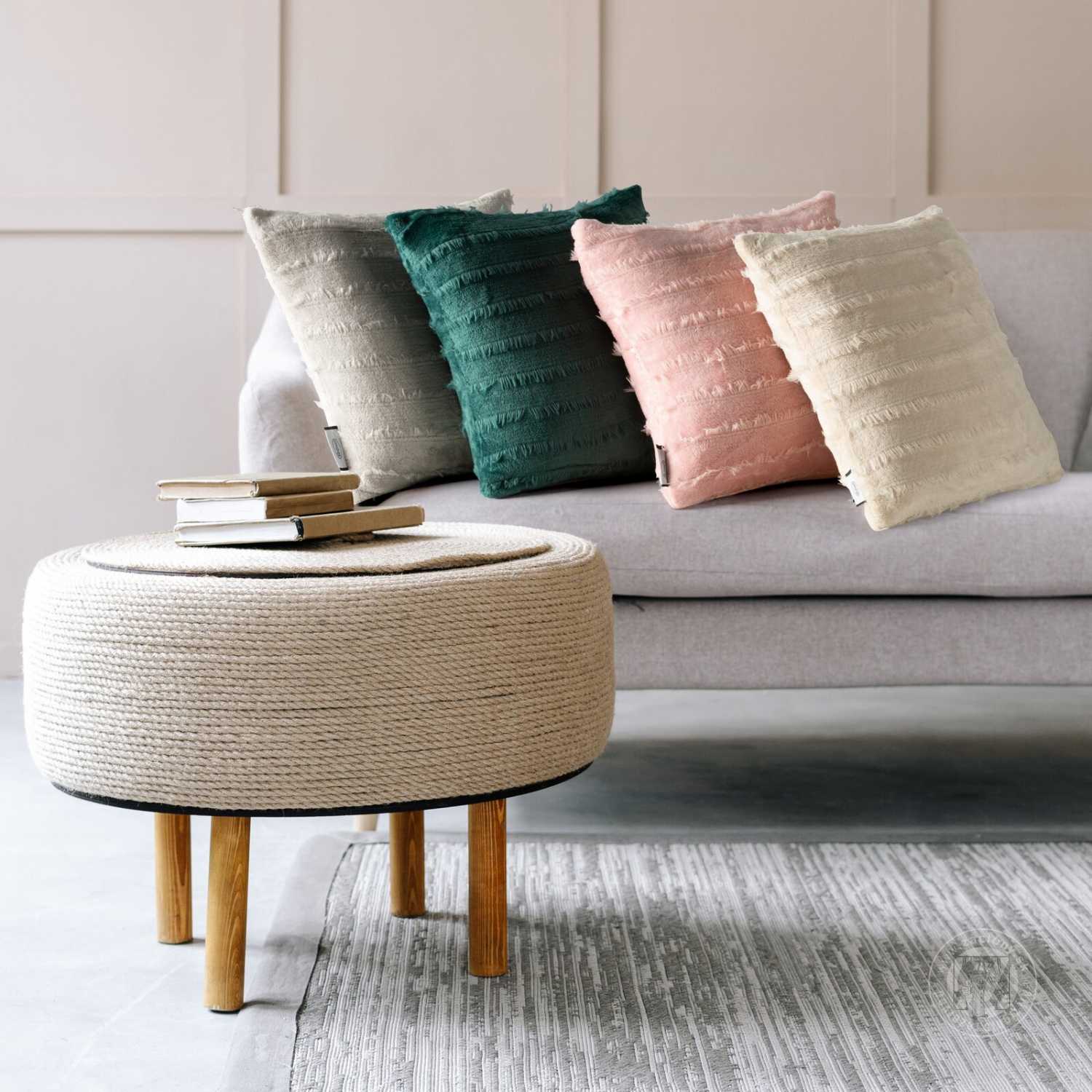 Obliečka na vankúš EMI 40x40cm béžová