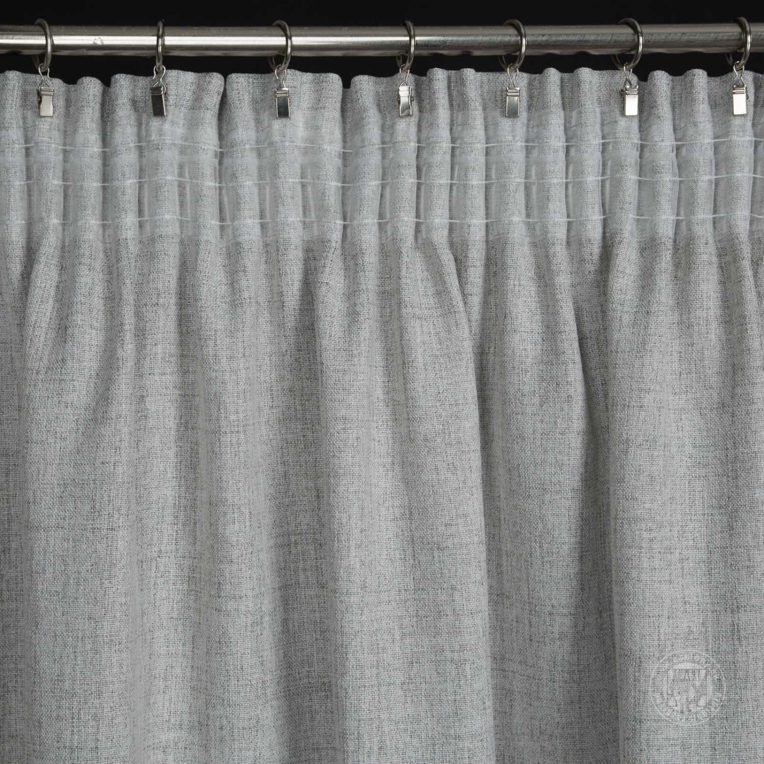 Záves BLANKA na páske 140x250cm strieborný