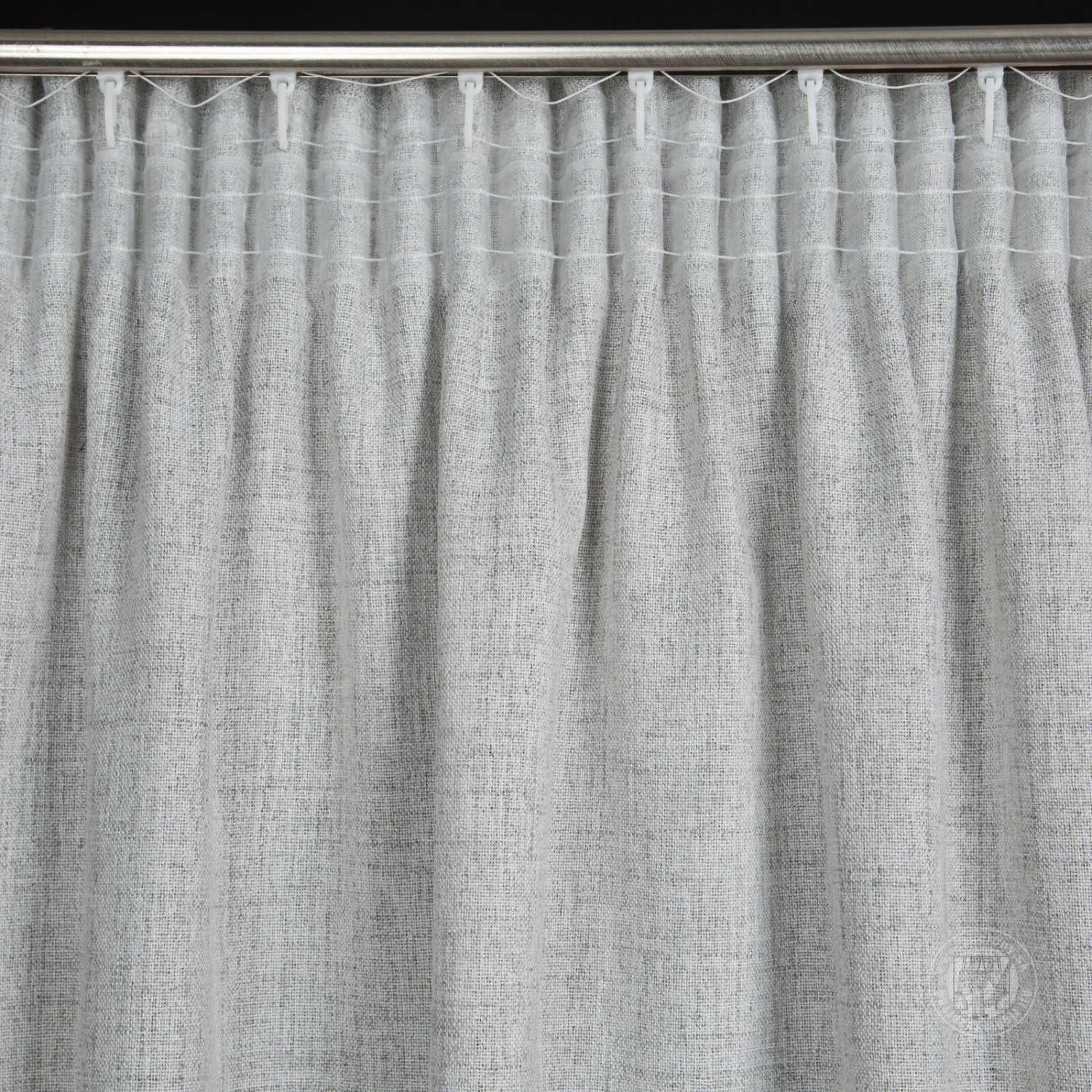 Záves BLANKA na páske 140x250cm strieborný