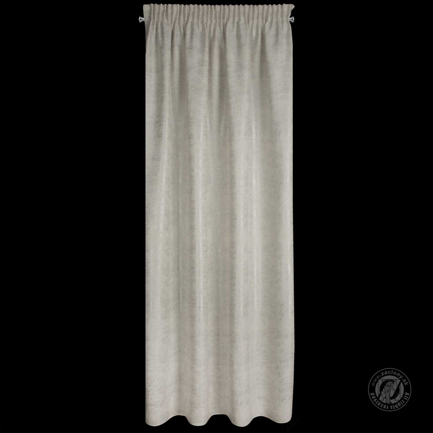 Záves BLANKA na páske 140x250cm naturálny