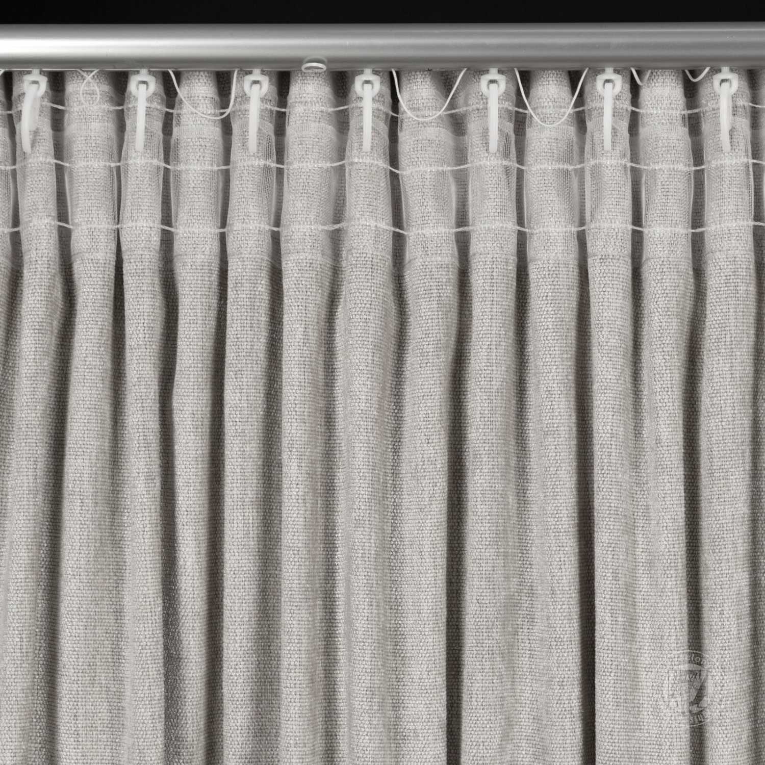 Záves MEGI na páske 140x270cm sivý