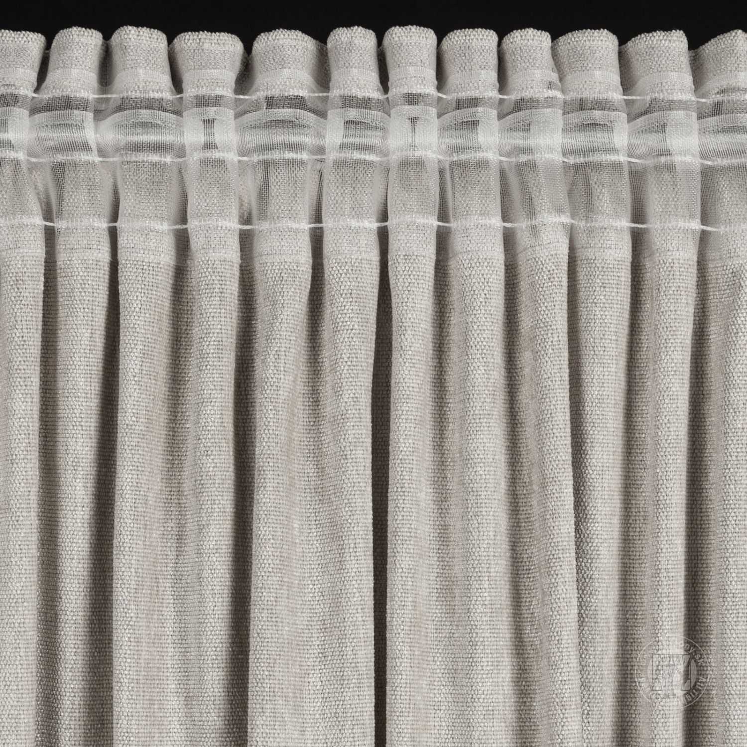 Záves MEGI na páske 140x270cm sivý