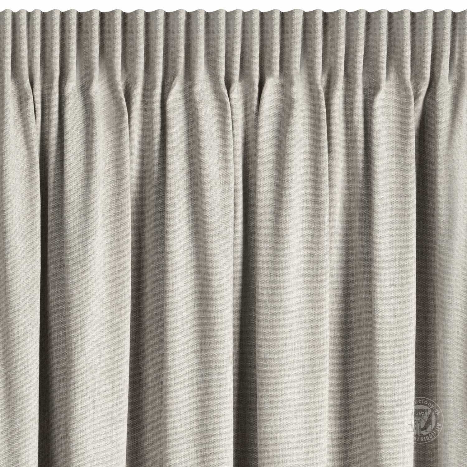 Záves MEGI na páske 140x270cm sivý