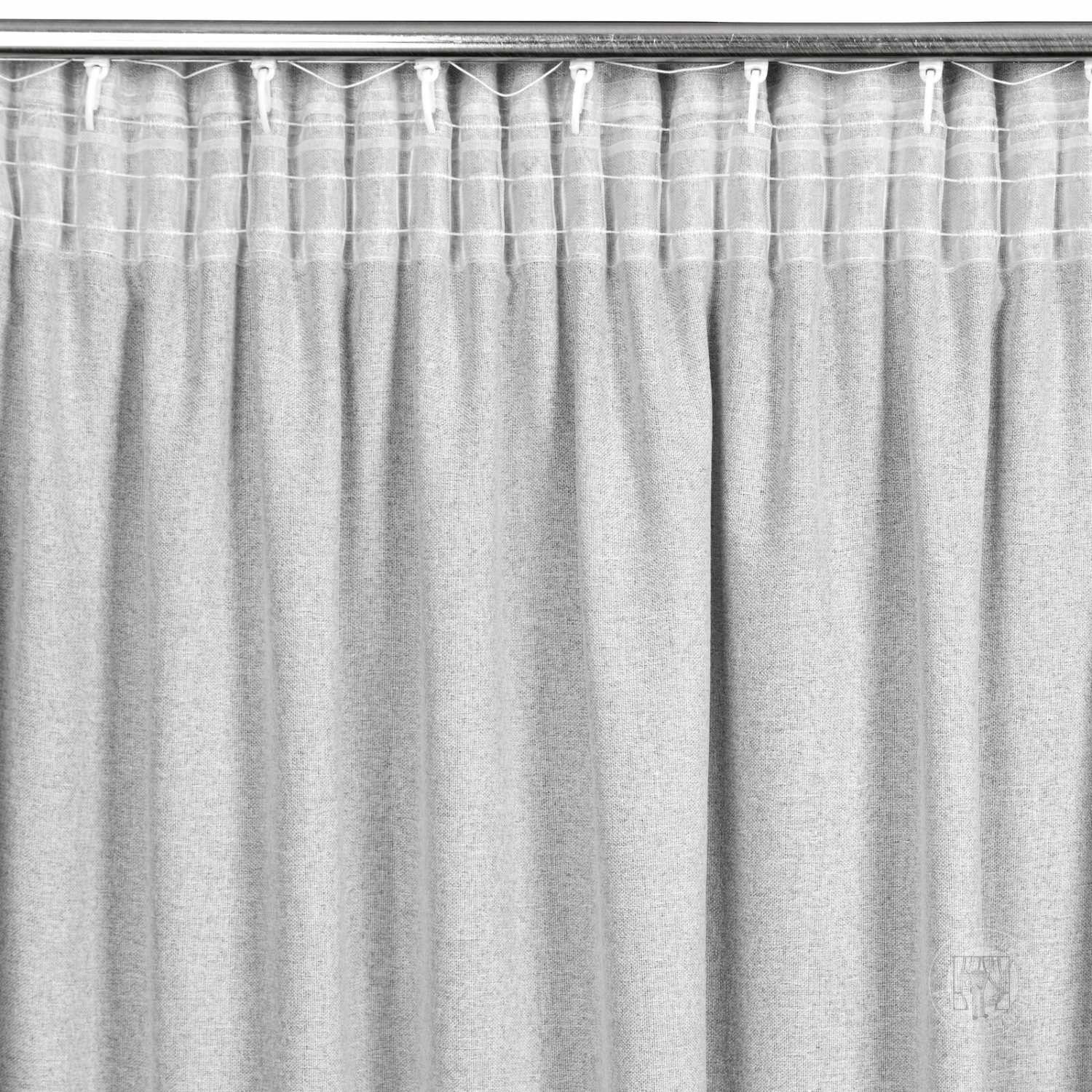 Záves ERIS na páske 140x270cm sivý