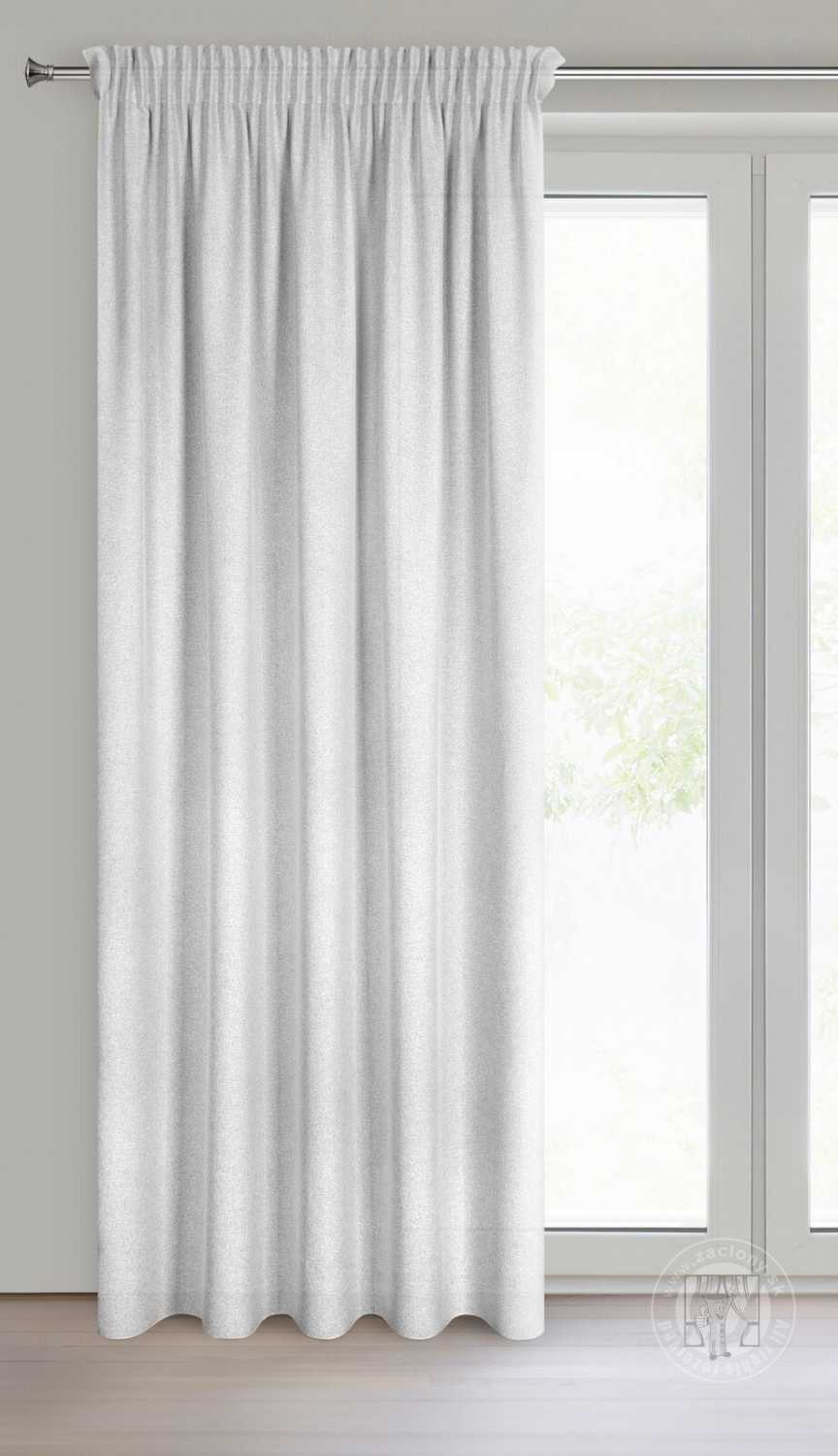 Záves ERIS na páske 140x270cm sivý