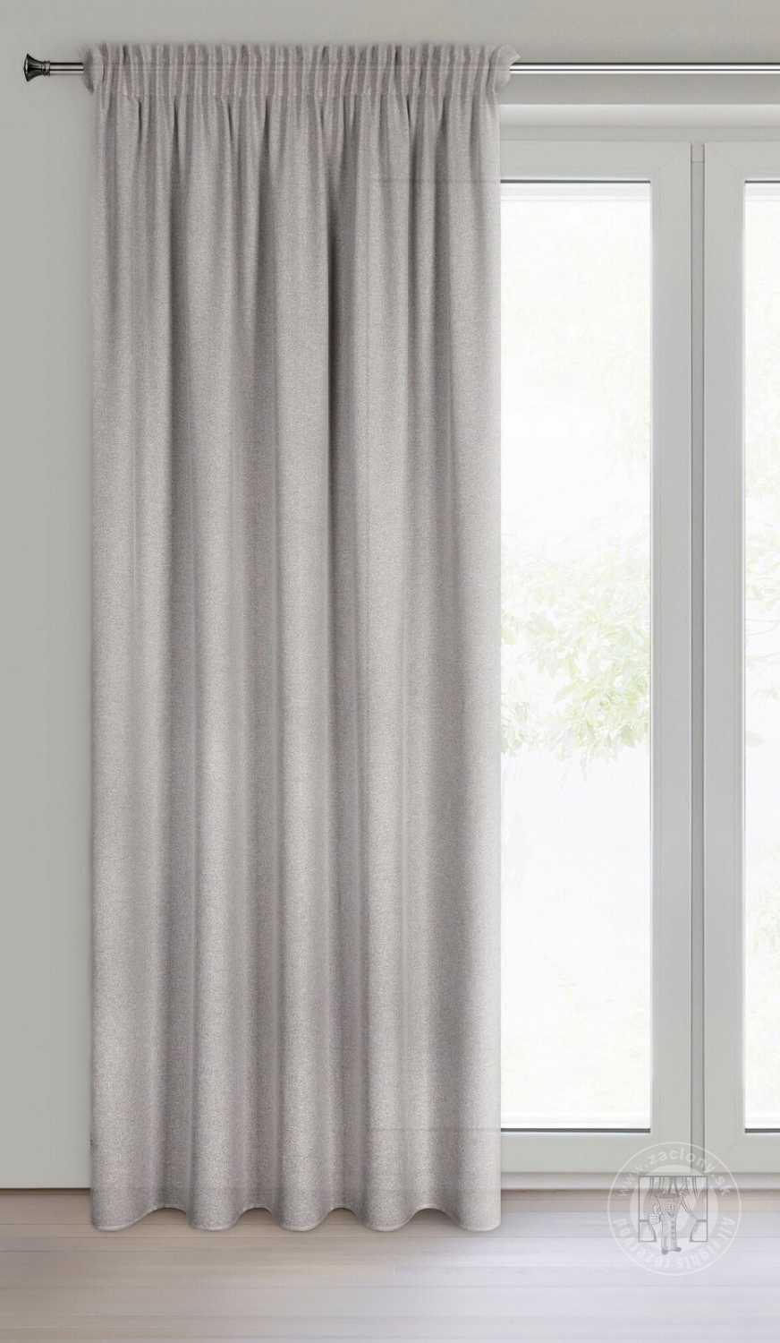 Záves ERIS na páske 140x270cm cappuccino