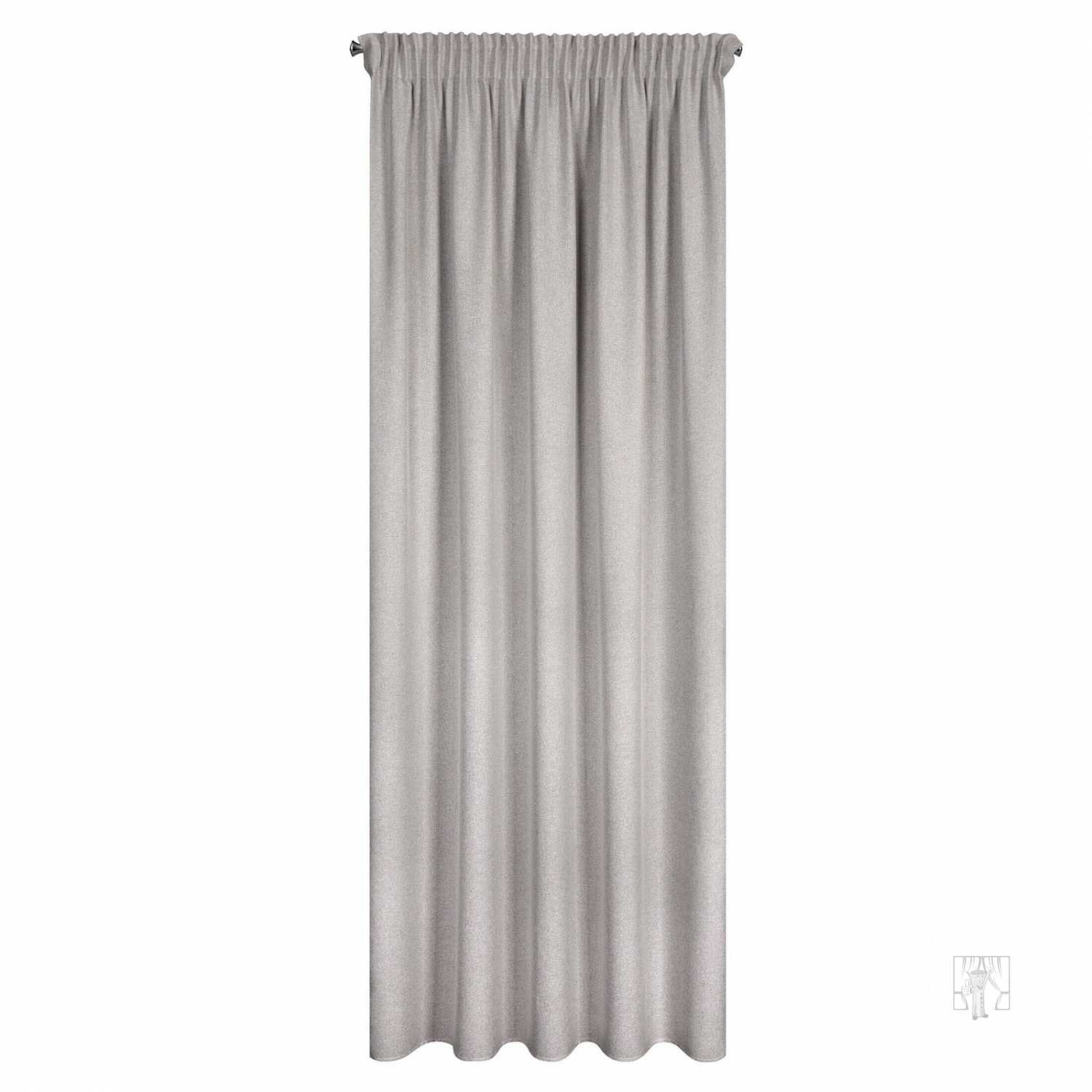 Záves ERIS na páske 140x270cm cappuccino