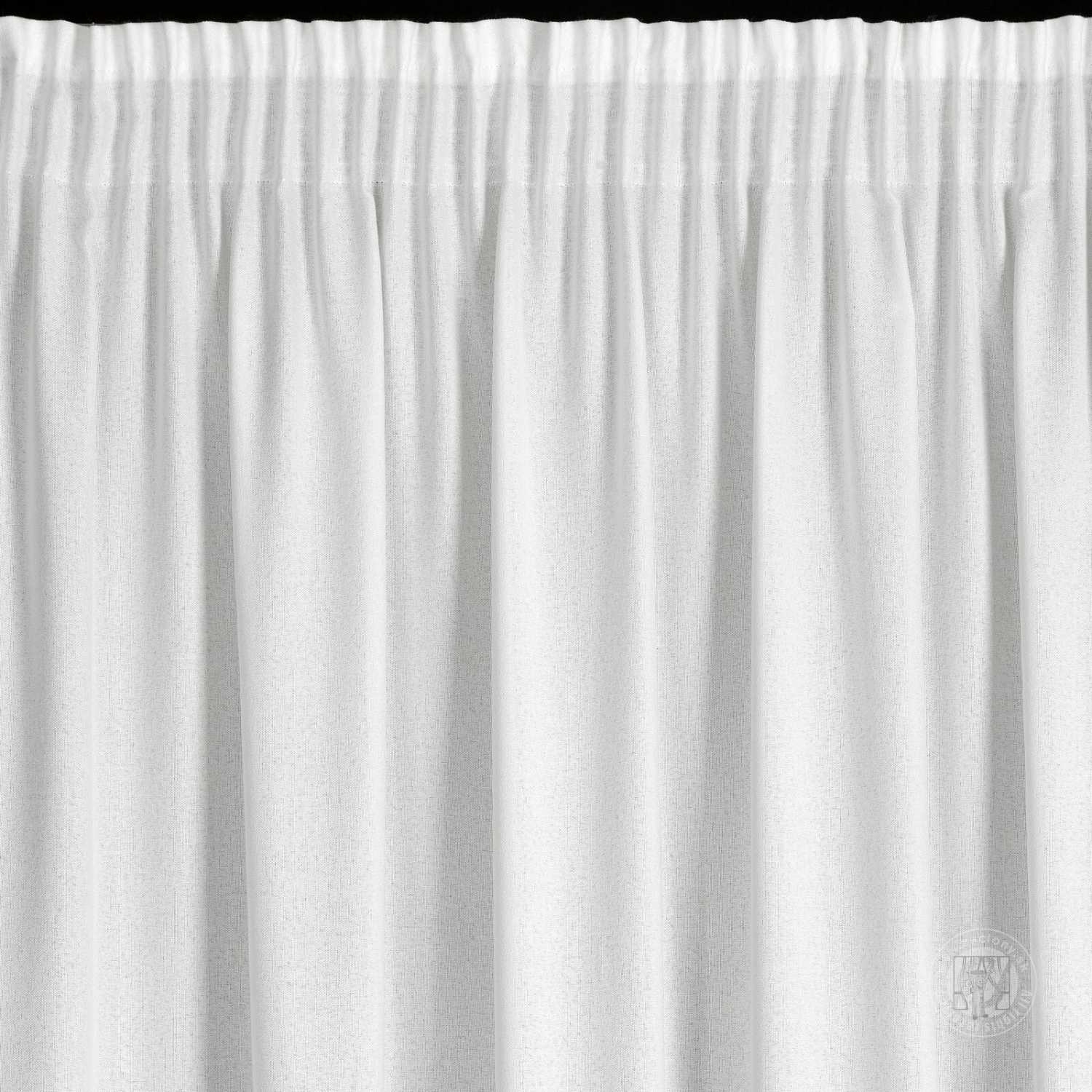 Záves ERIS na páske 140x270cm biely