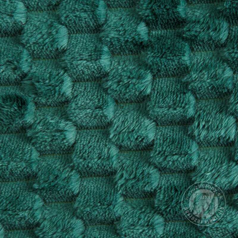 Deka z mikroflanelu CINDY6 150x200cm tmavozelená