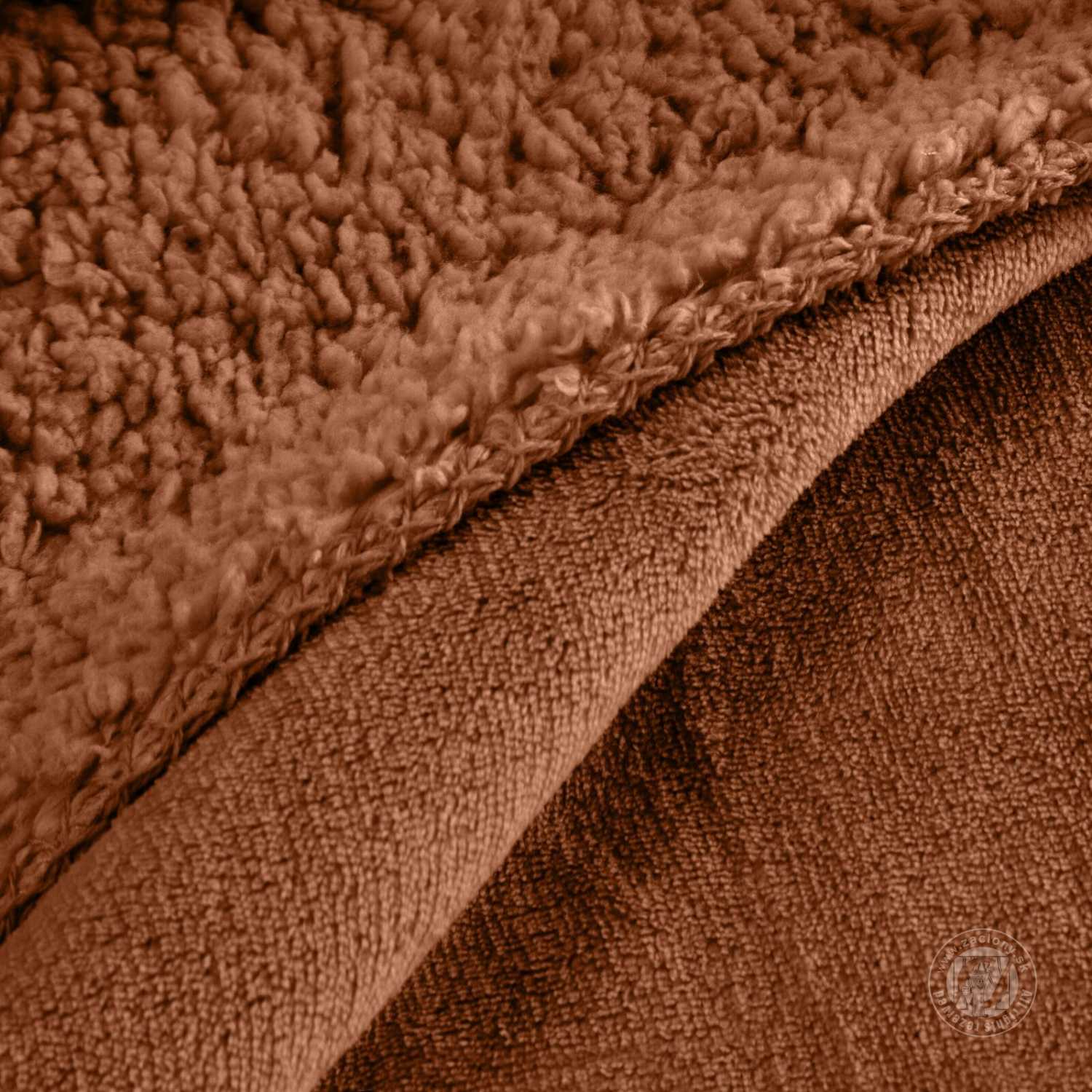 Deka obojstranná TEDY 170x210cm tehlová