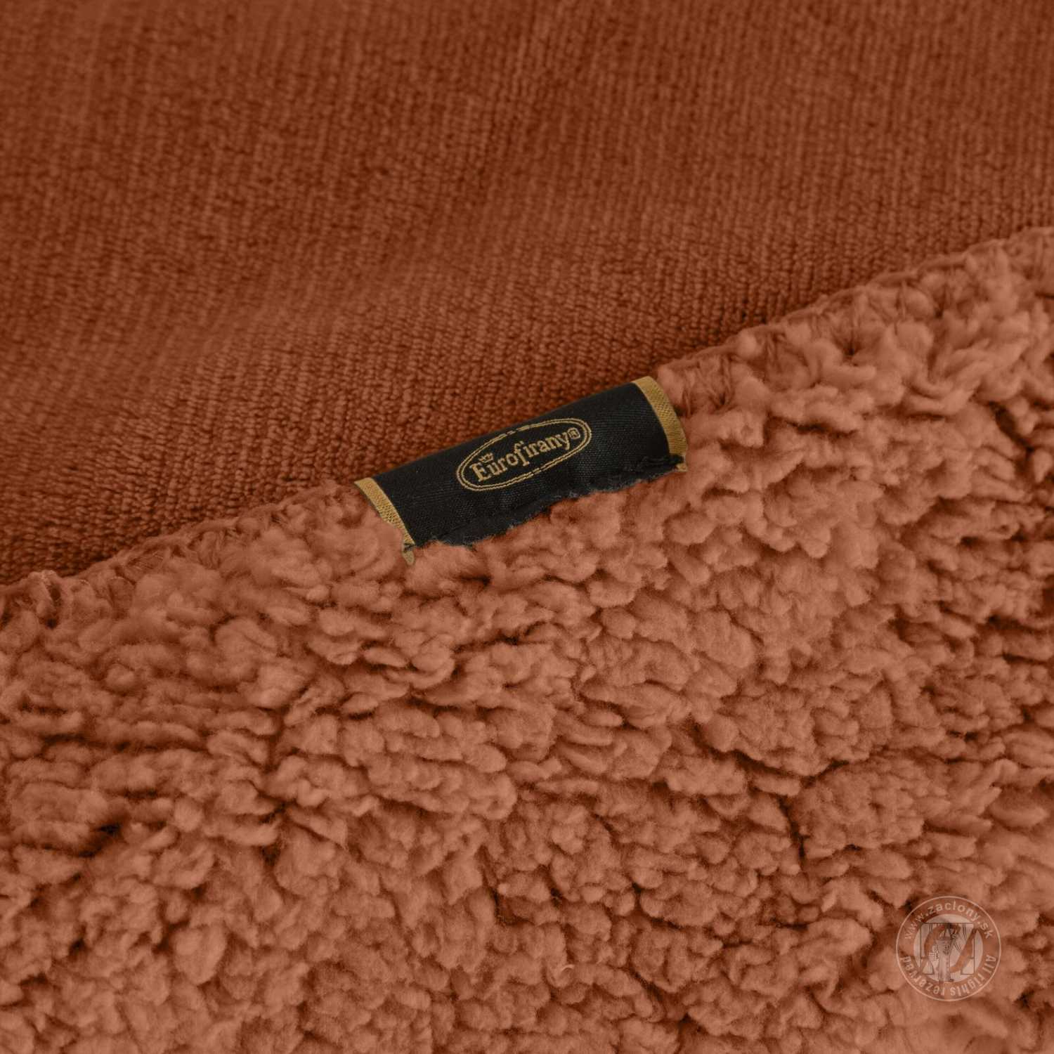 Deka obojstranná TEDY 200x220cm tehlová