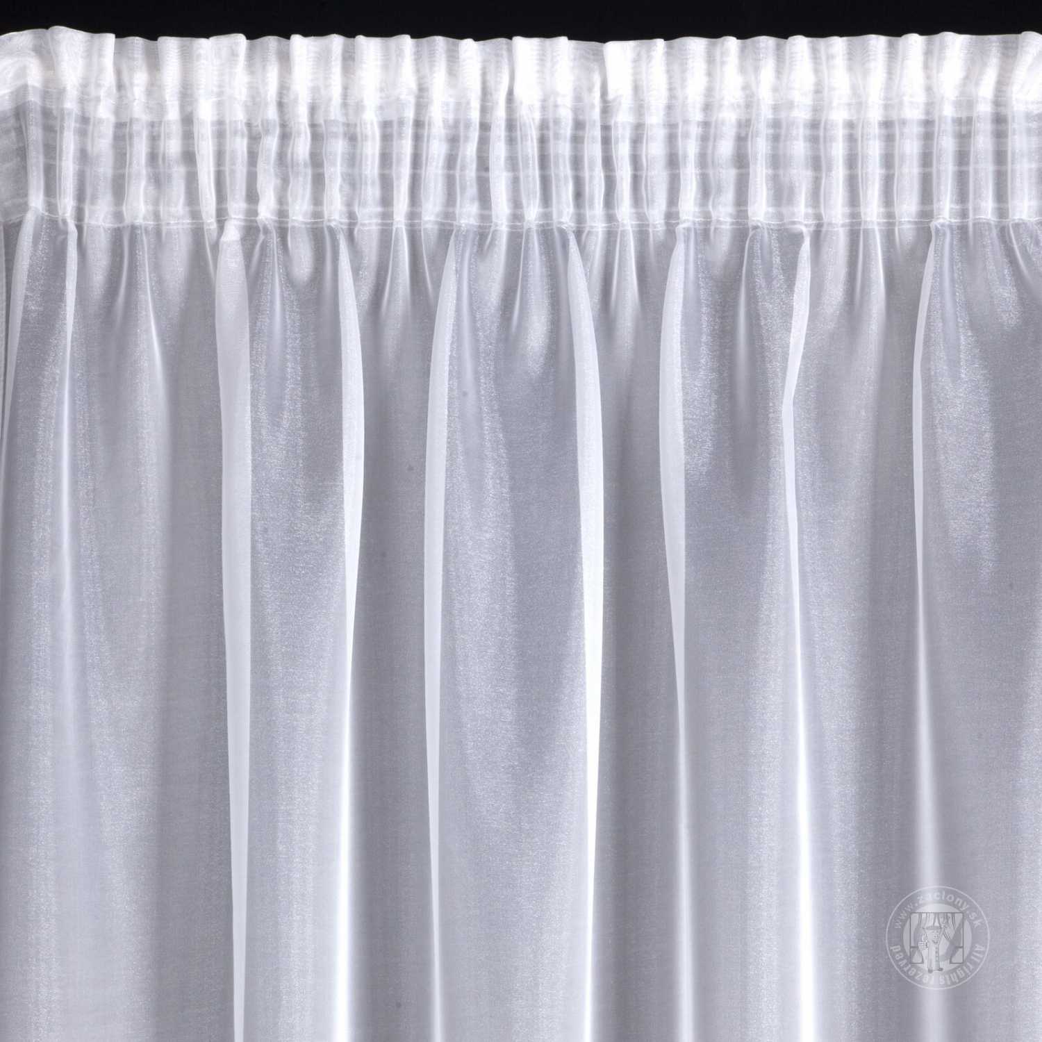 Záclona ALIA na páske 140x270cm biela