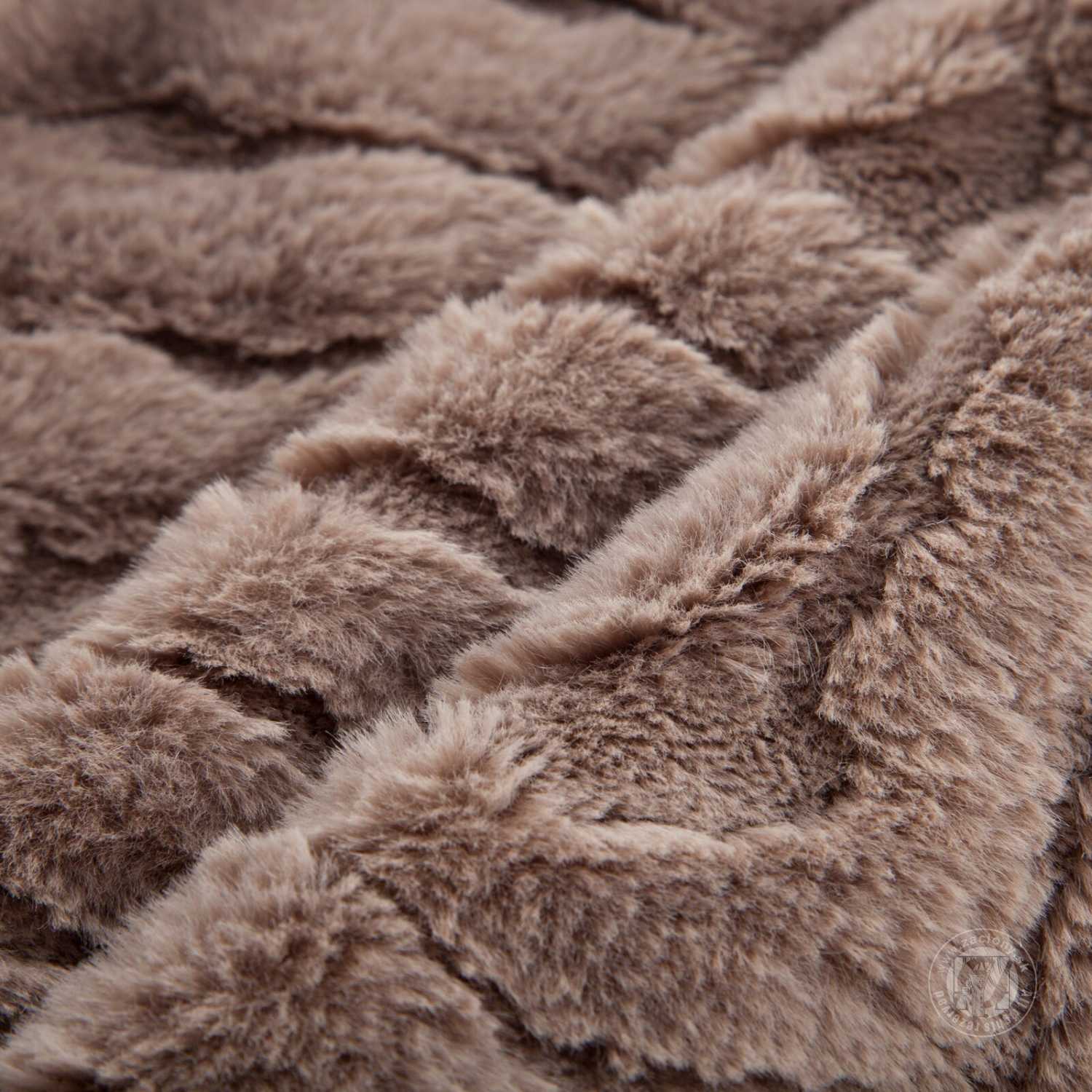 Deka obojstranná KATE 150x200cm tmavobéžová