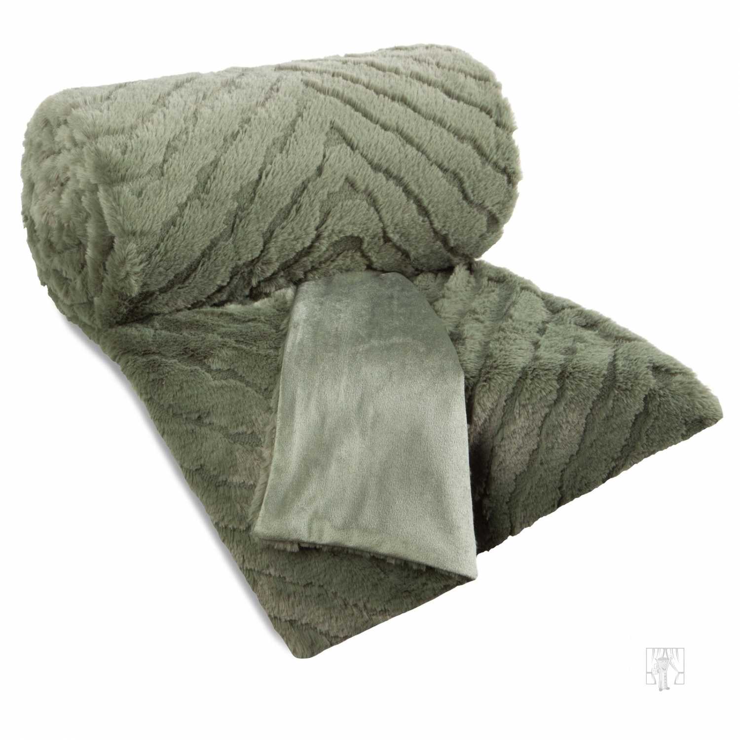 Deka obojstranná KATE 150x200cm olivová